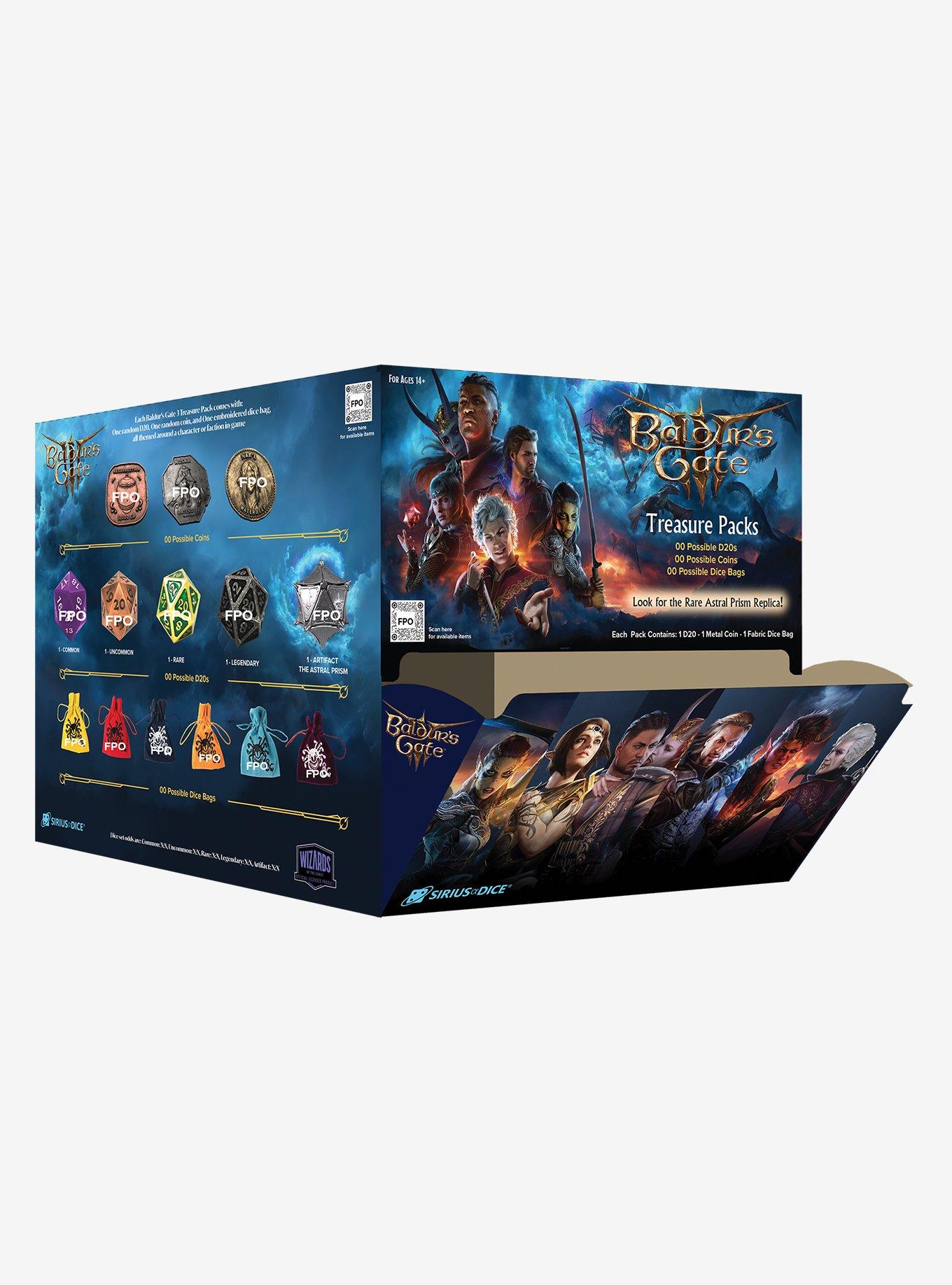 Dungeons & Dragons Baldur's Gate 3 Treasure Pack Set, , hi-res