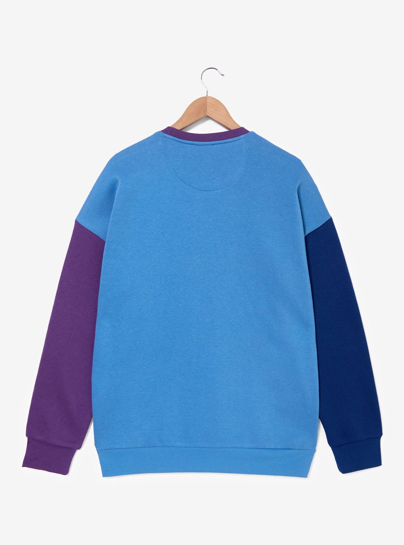 Aladdin Genie Vintage Color Block Crewneck &mdash; BoxLunch Exclusive, , hi-res