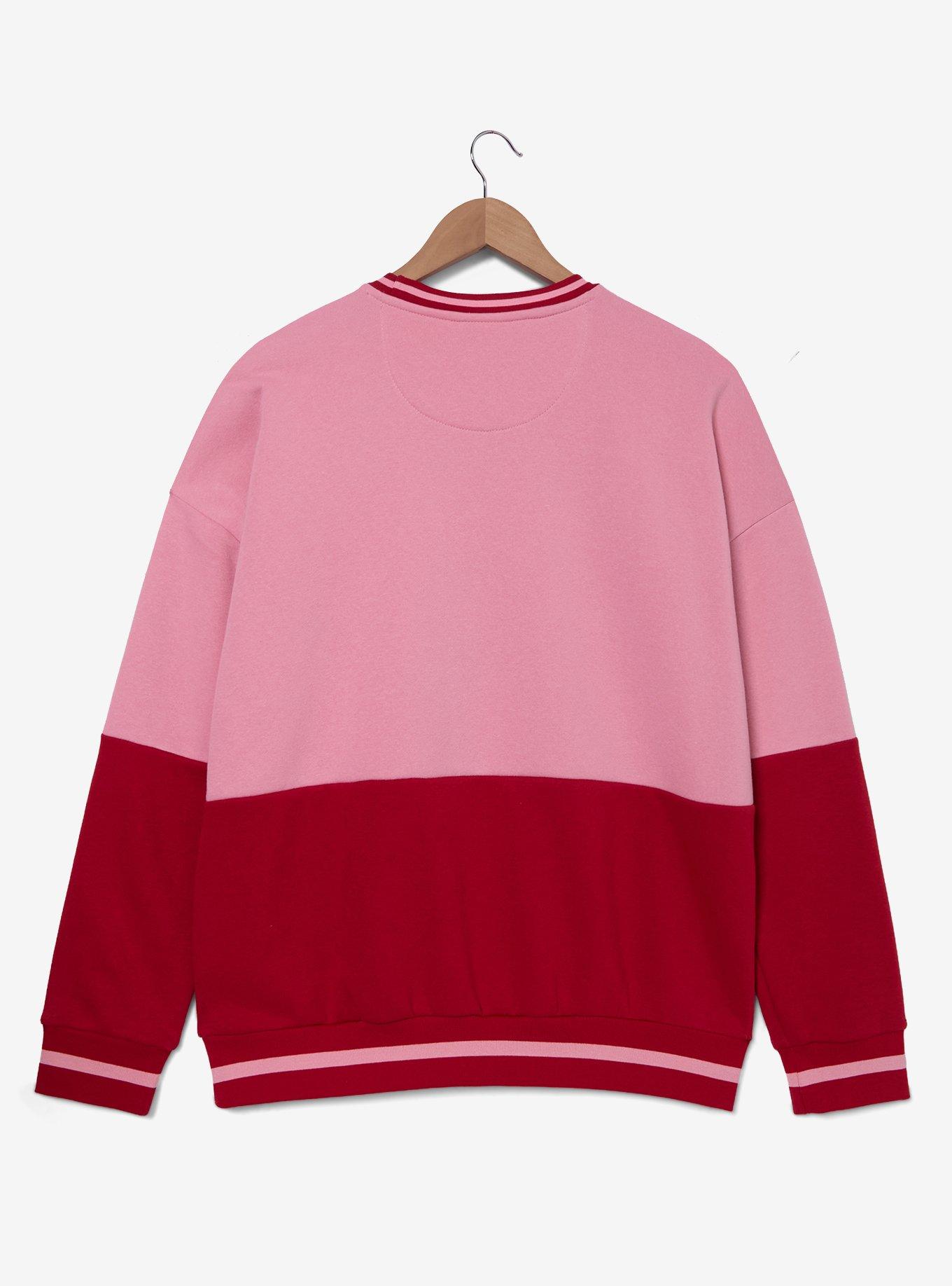 The Powerpuff Girls Blossom Panel Crewneck &mdash; BoxLunch Exclusive, , hi-res