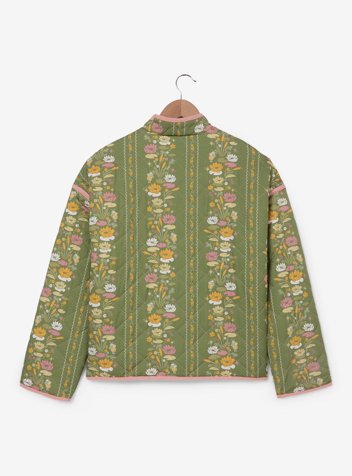Disney The Princess and the Frog Tiana Floral Women's Quilted Jacket &mdash; BoxLunch Exclusive, , hi-res