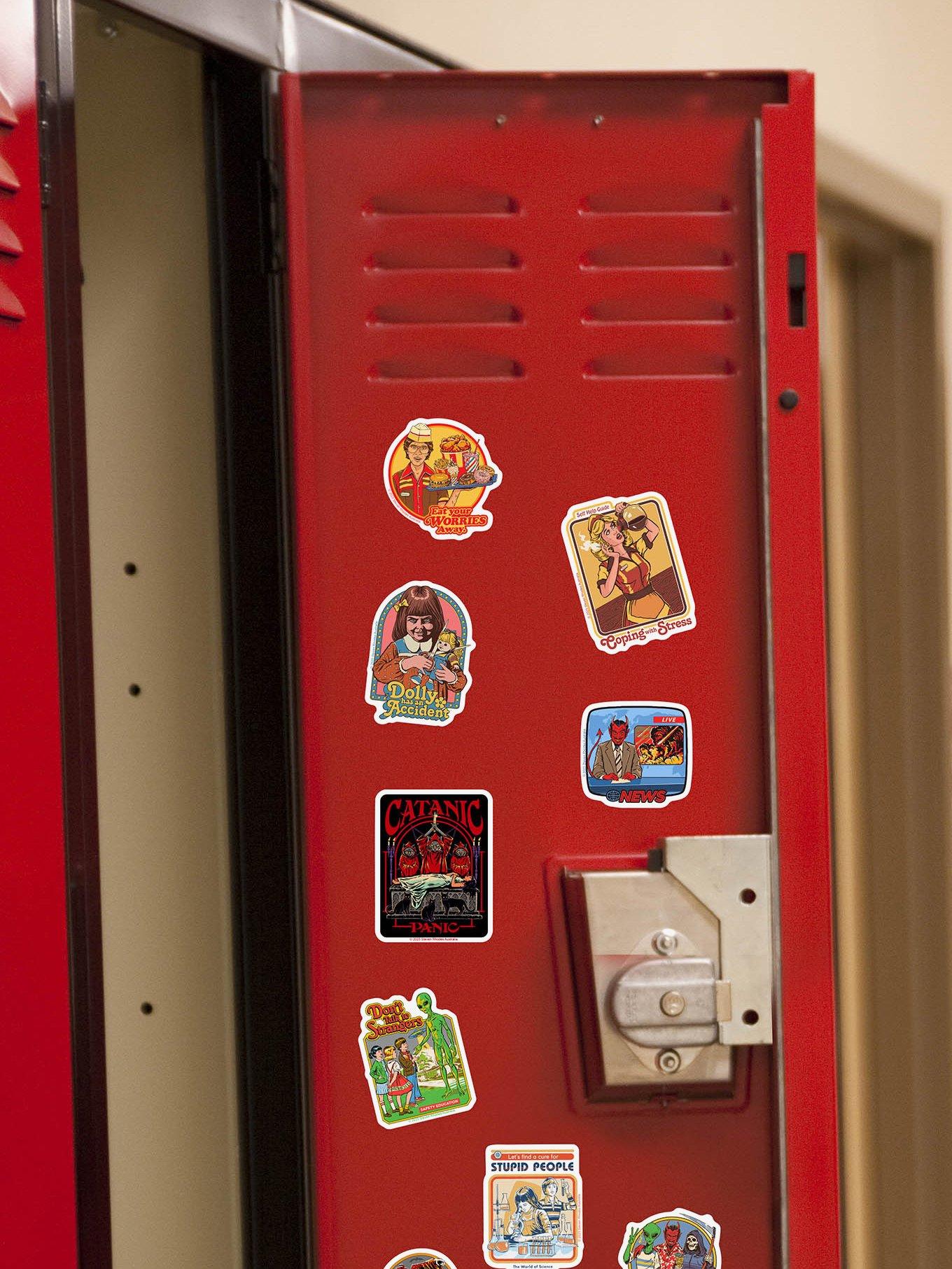 Steven Rhodes Dark Humor 50ct Sticker Pack, , alternate