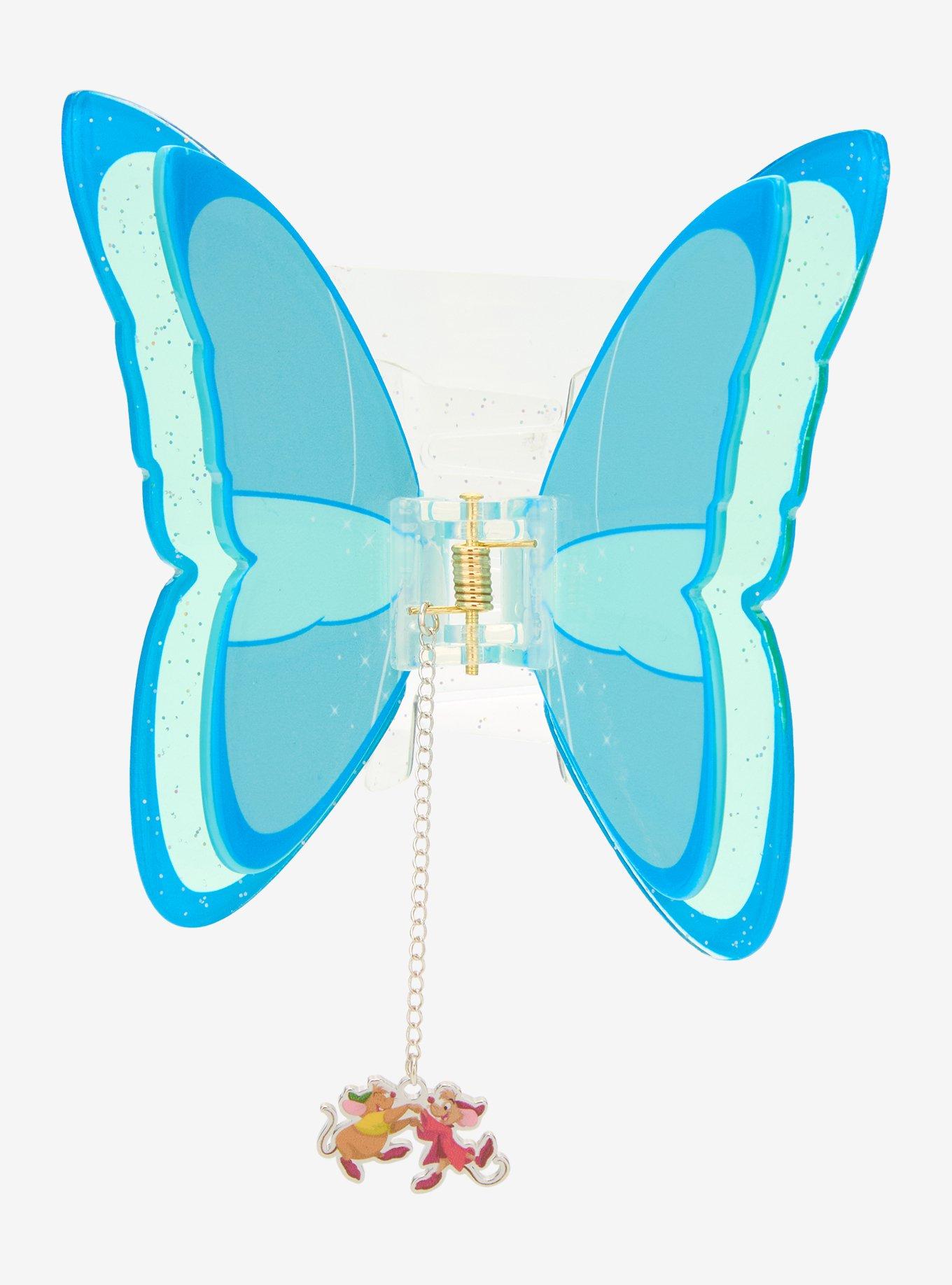 Disney Cinderella Butterfly Figural Claw Clip — BoxLunch Exclusive