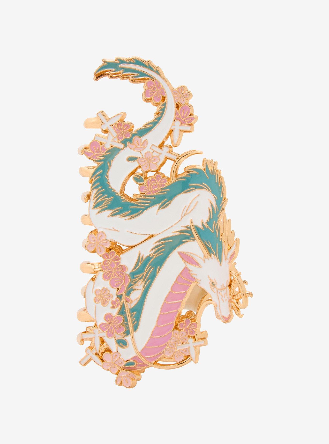 Studio Ghibli® Spirited Away Dragon Haku Figural Metal Claw Clip - BoxLunch Exclusive, , hi-res