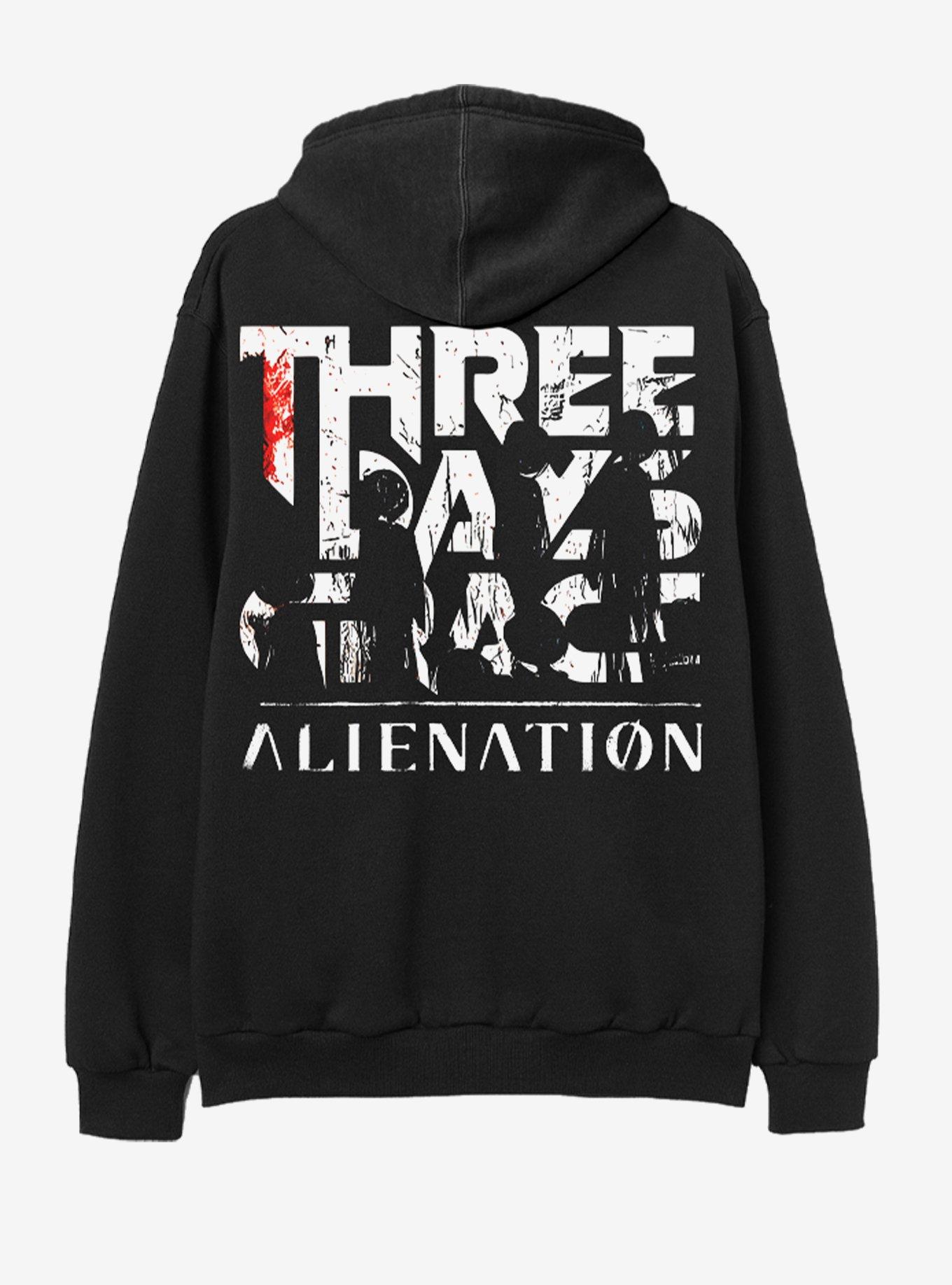 Three Days Grace Alienation Two-Sided Hoodie, , hi-res
