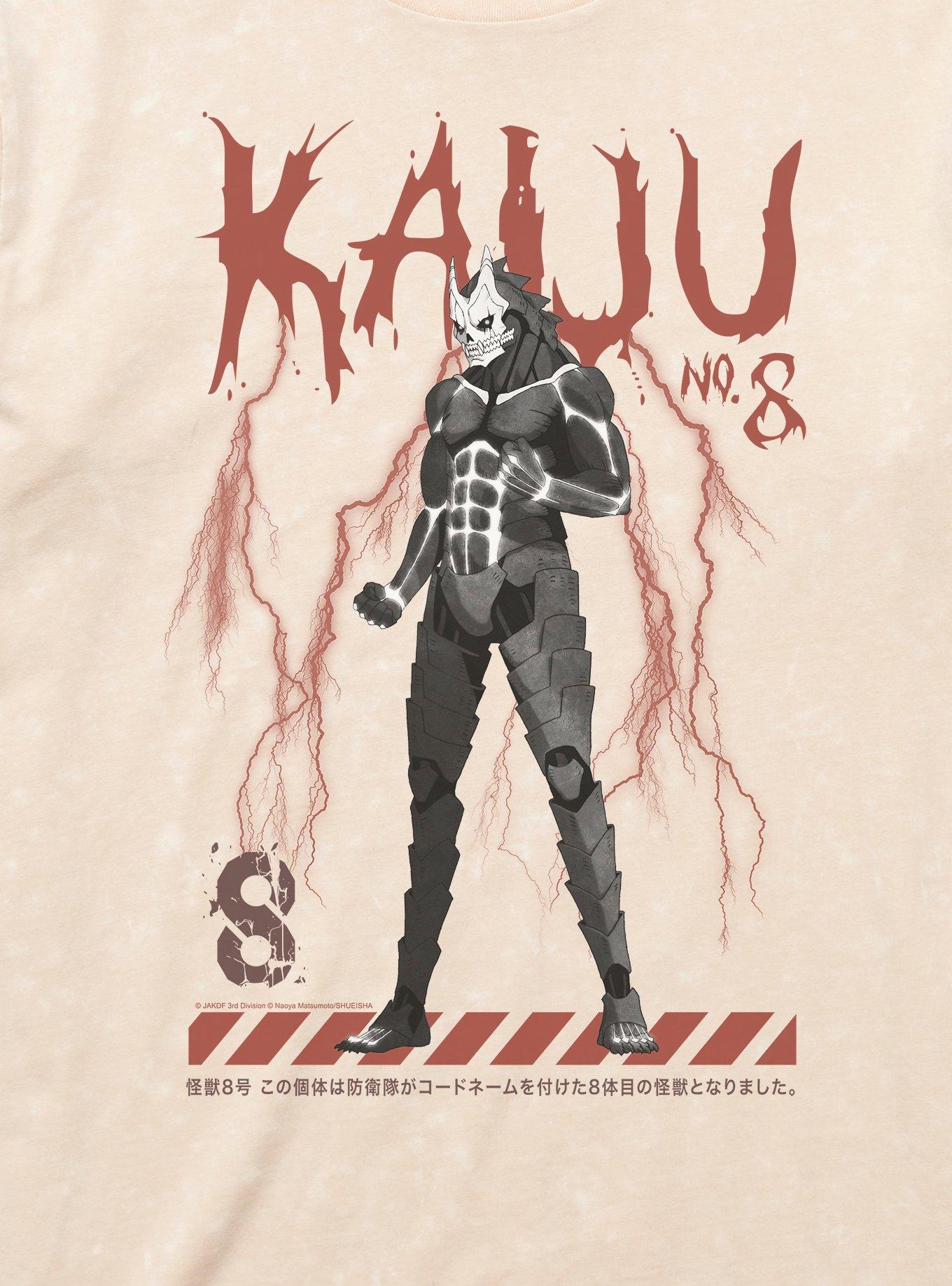 Kaiju No. 8 Kafka Hibino As Kaiju No. 8 Natural Mineral Wash T-Shirt, , hi-res