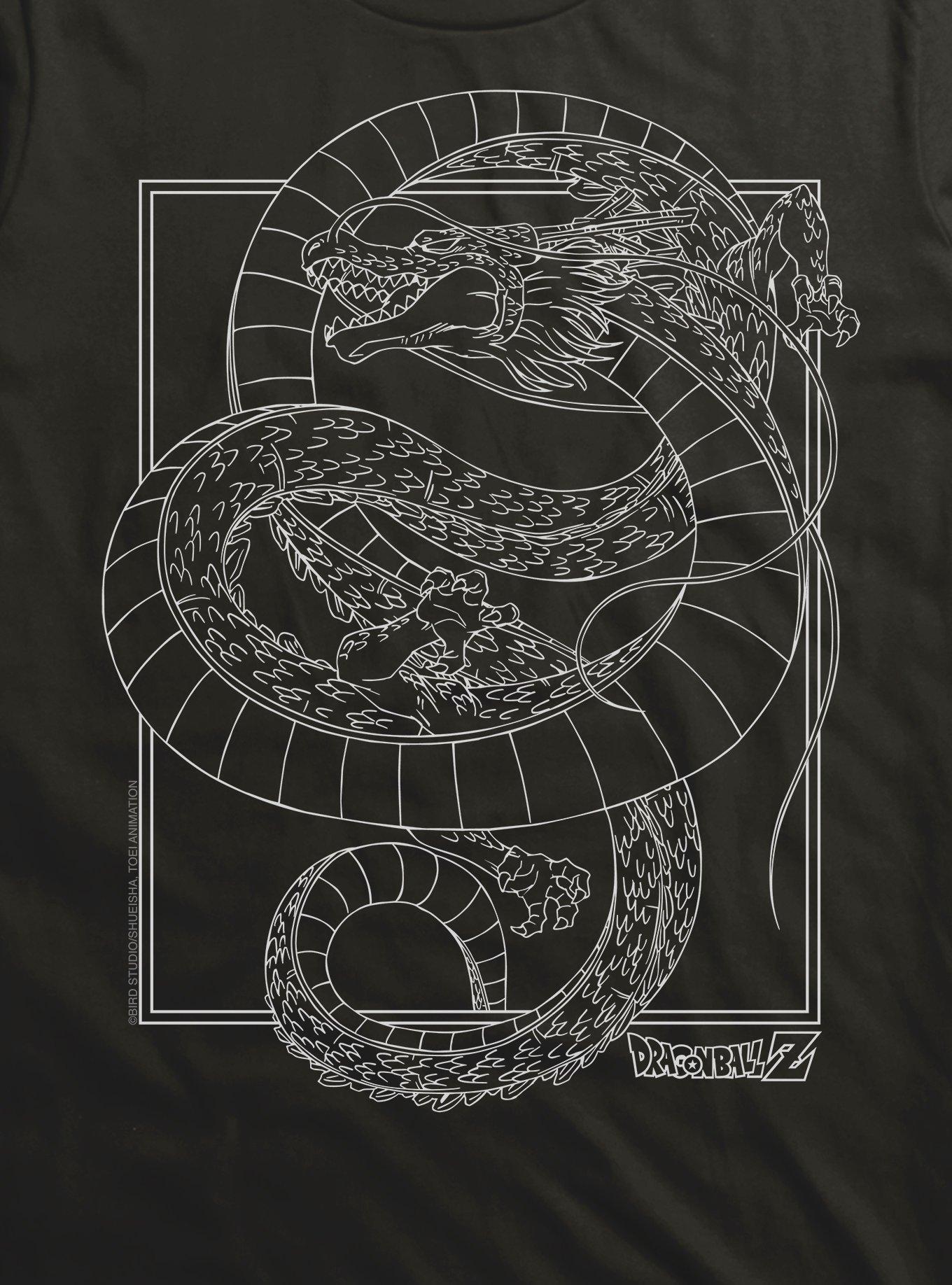 Dragon Ball Z Shenron Outline T-Shirt, , hi-res
