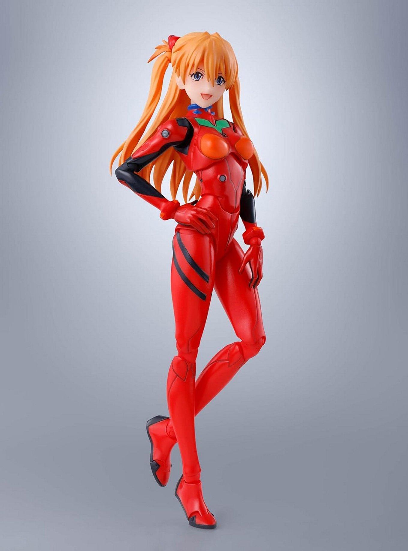 Bandai Namco Rebuild of Evangelion S.H.Figuarts Asuka Shikinami Langley Figure, , hi-res