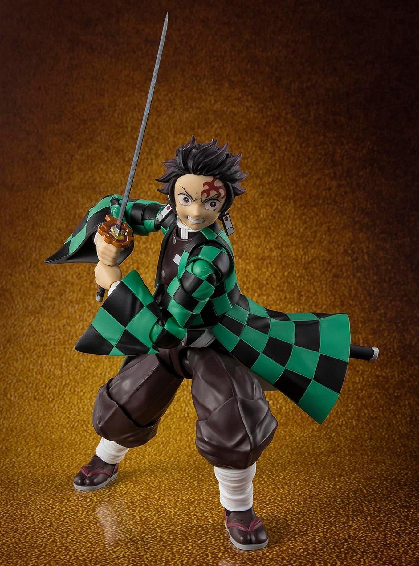 Bandai Namco Demon Slayer: Kimetsu no Yaiba S.H.Figuarts Tanjiro Kamado Figure (Battle in the Infinity Castle Ver.), , hi-res