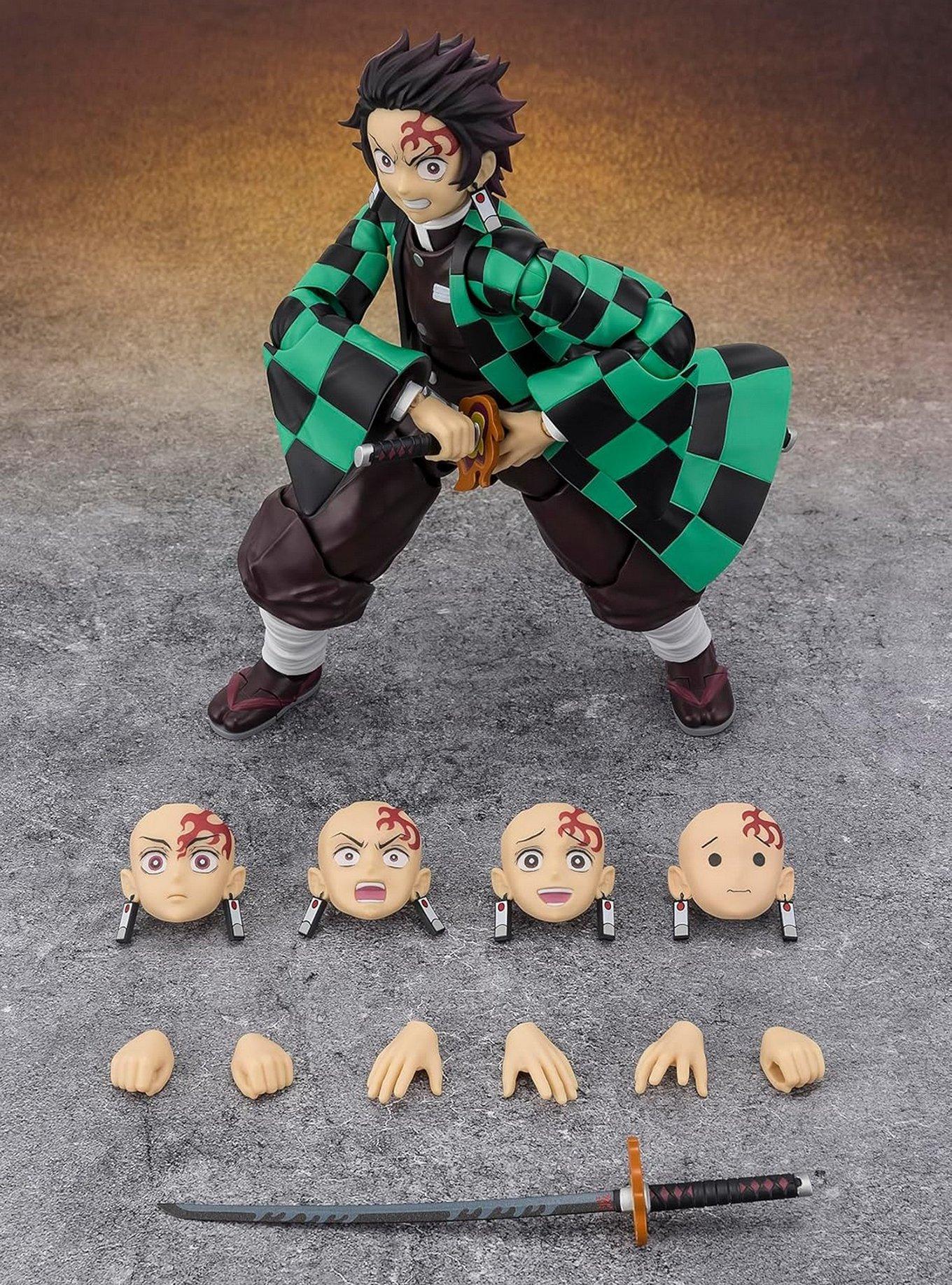 Bandai Namco Demon Slayer: Kimetsu no Yaiba S.H.Figuarts Tanjiro Kamado Figure (Battle in the Infinity Castle Ver.), , alternate