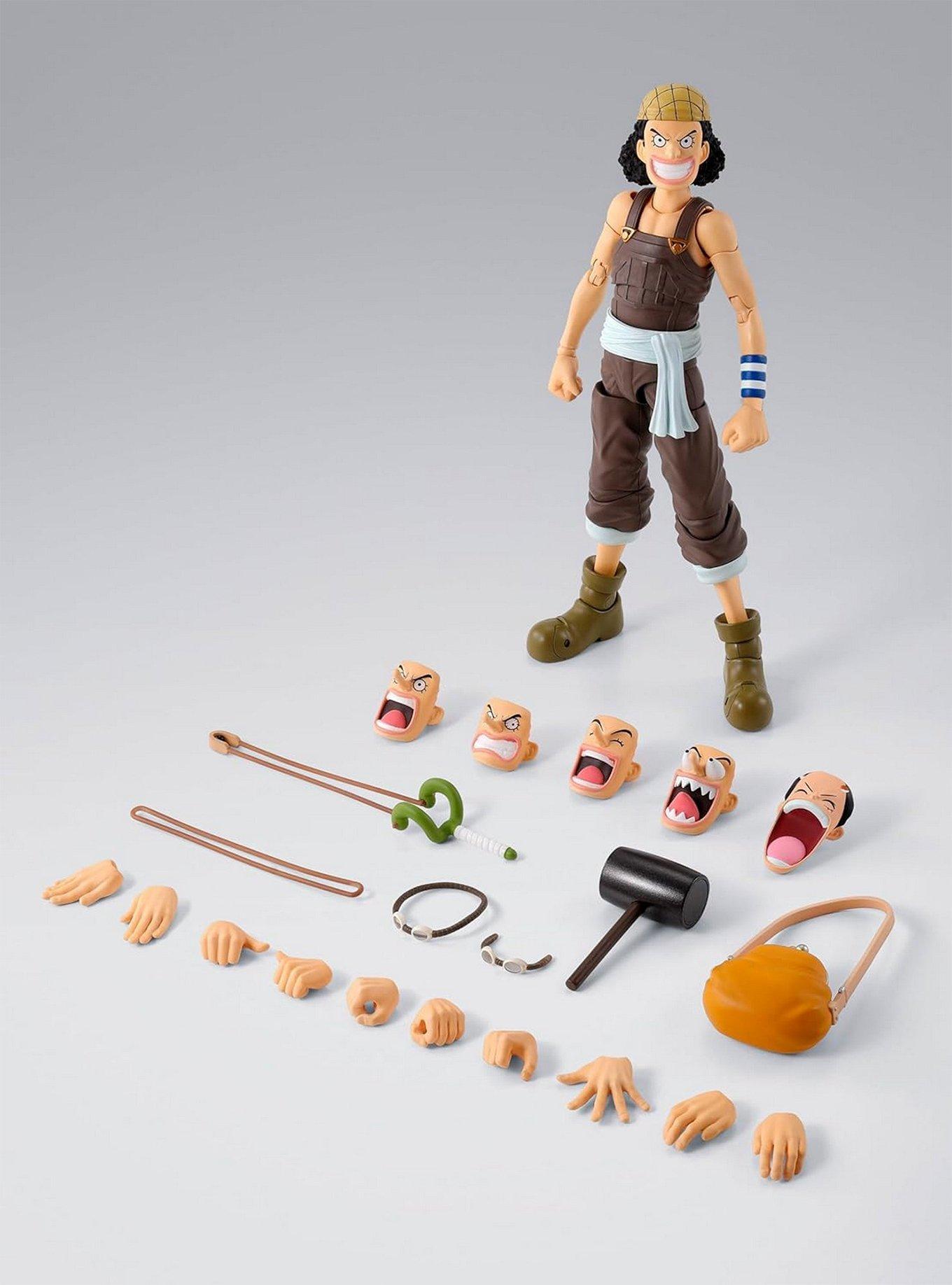 Bandai Namco One Piece S.H.Figuarts Usopp Figure (Romance Dawn Ver.), , alternate