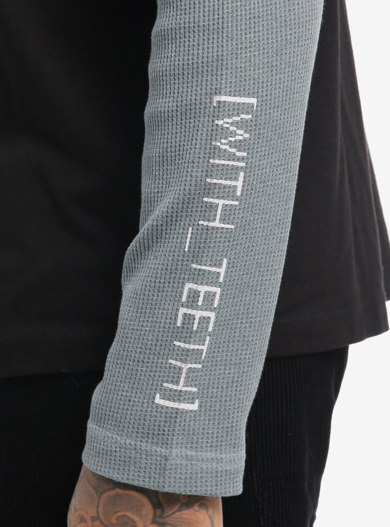 Nine Inch Nails With Teeth Twofer Long-Sleeve T-Shirt, BLACK, alternate