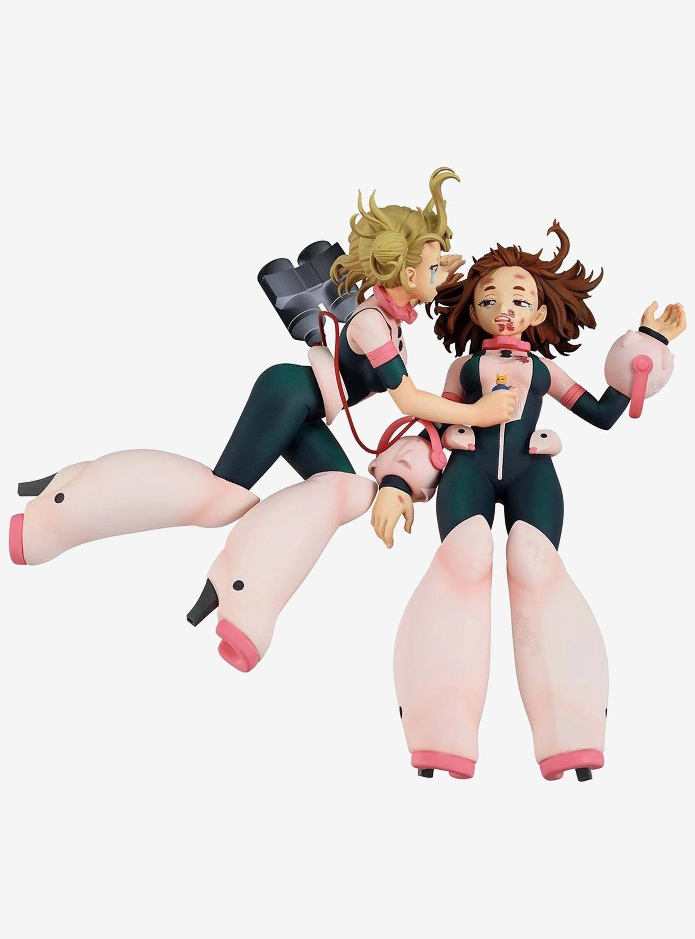 Bandai Namco My Hero Academia Ichibansho Revible Moment Ochaco Uraraka vs. Himiko Toga (On Top of Happiness) Figure