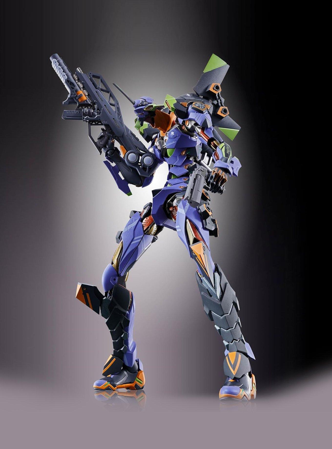 Bandai Namco Rebuild of Evangelion Metal Build Evangelion 01 Test Type 01 (30th Eith The Spear of Gaius) Figure