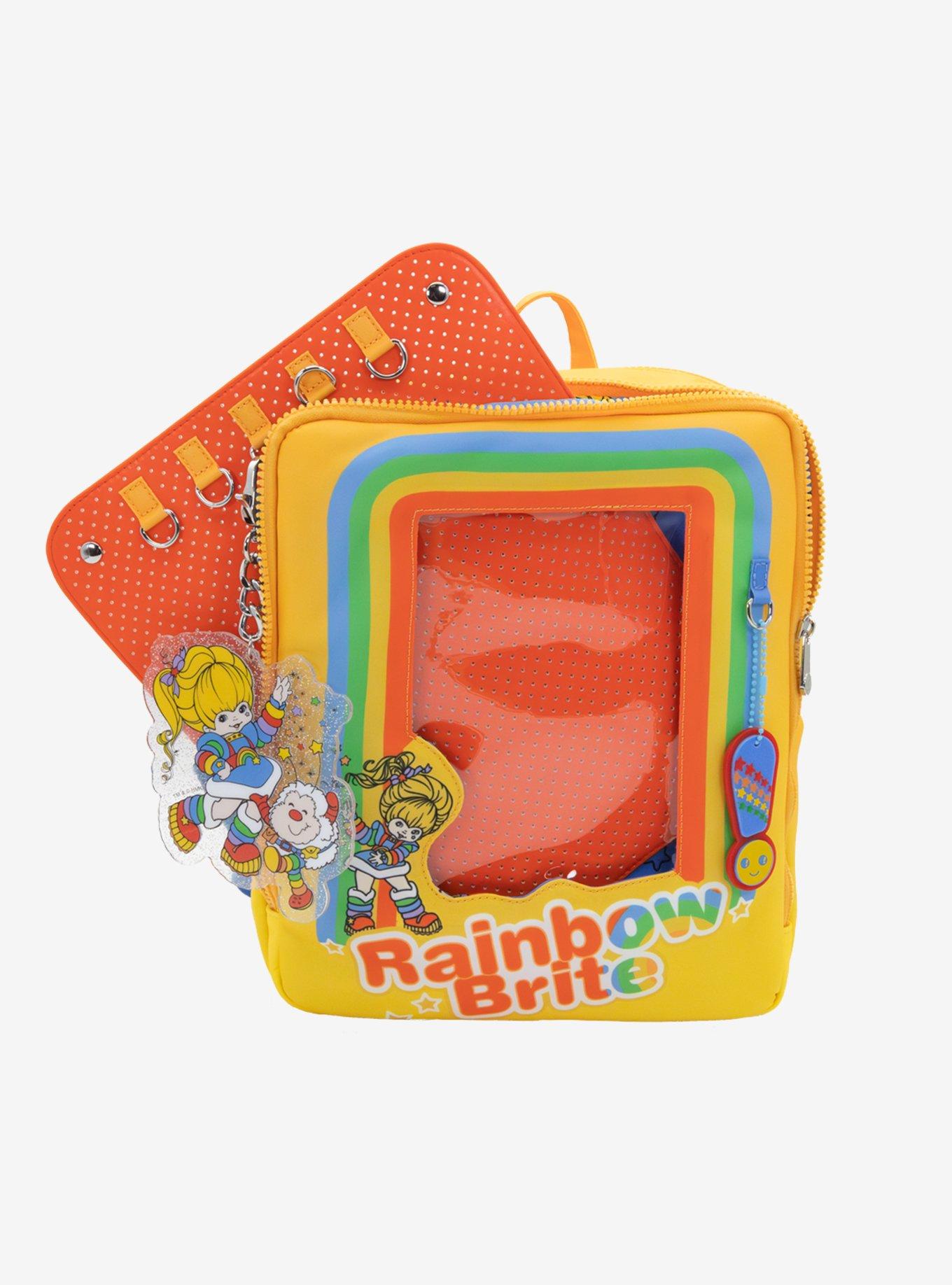 Whatever! Makes You Happy Rainbow Brite Pin Display Mini Backpack, , hi-res