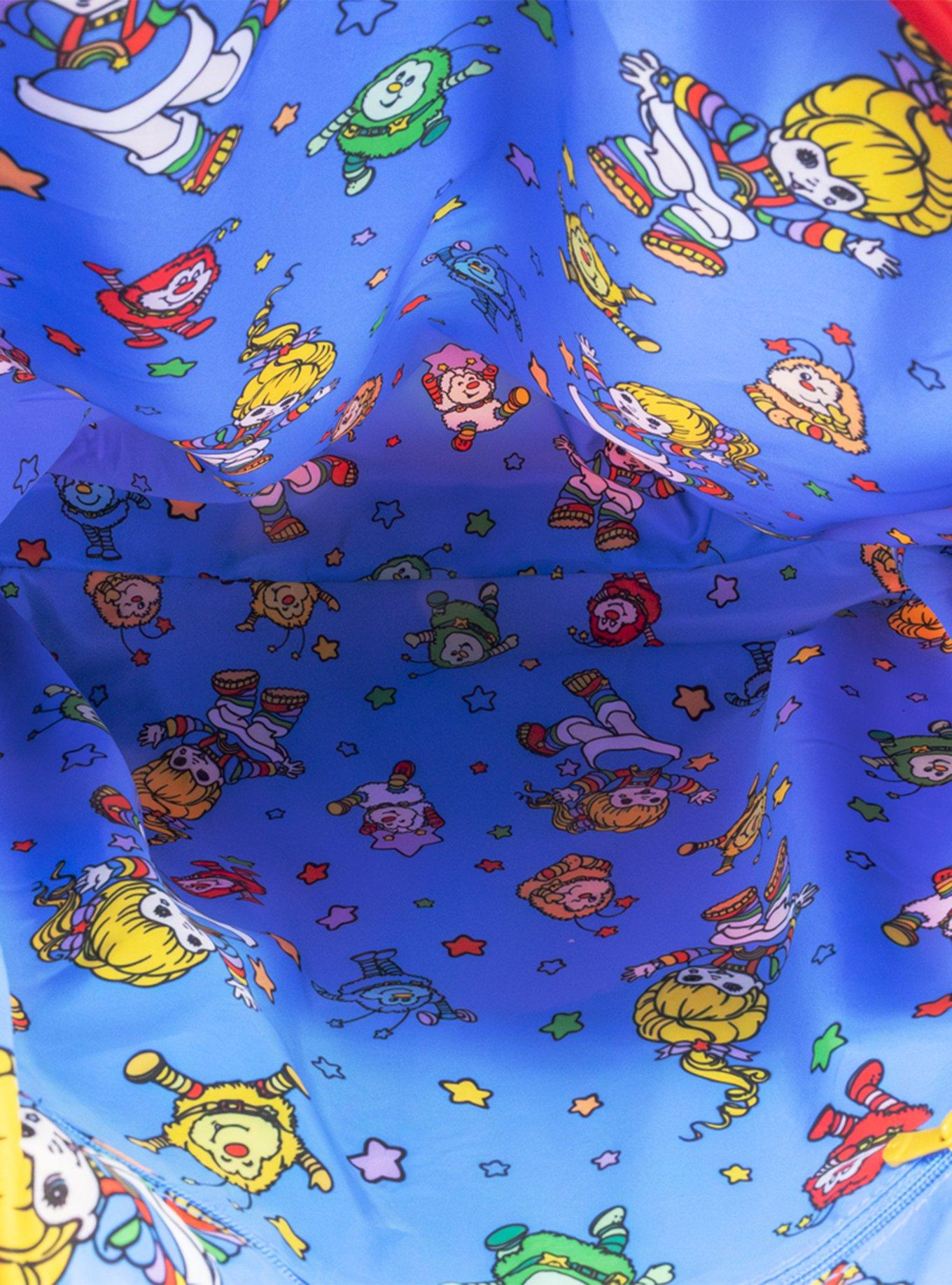 Whatever! Makes You Happy Rainbow Brite Puffy Tote Bag