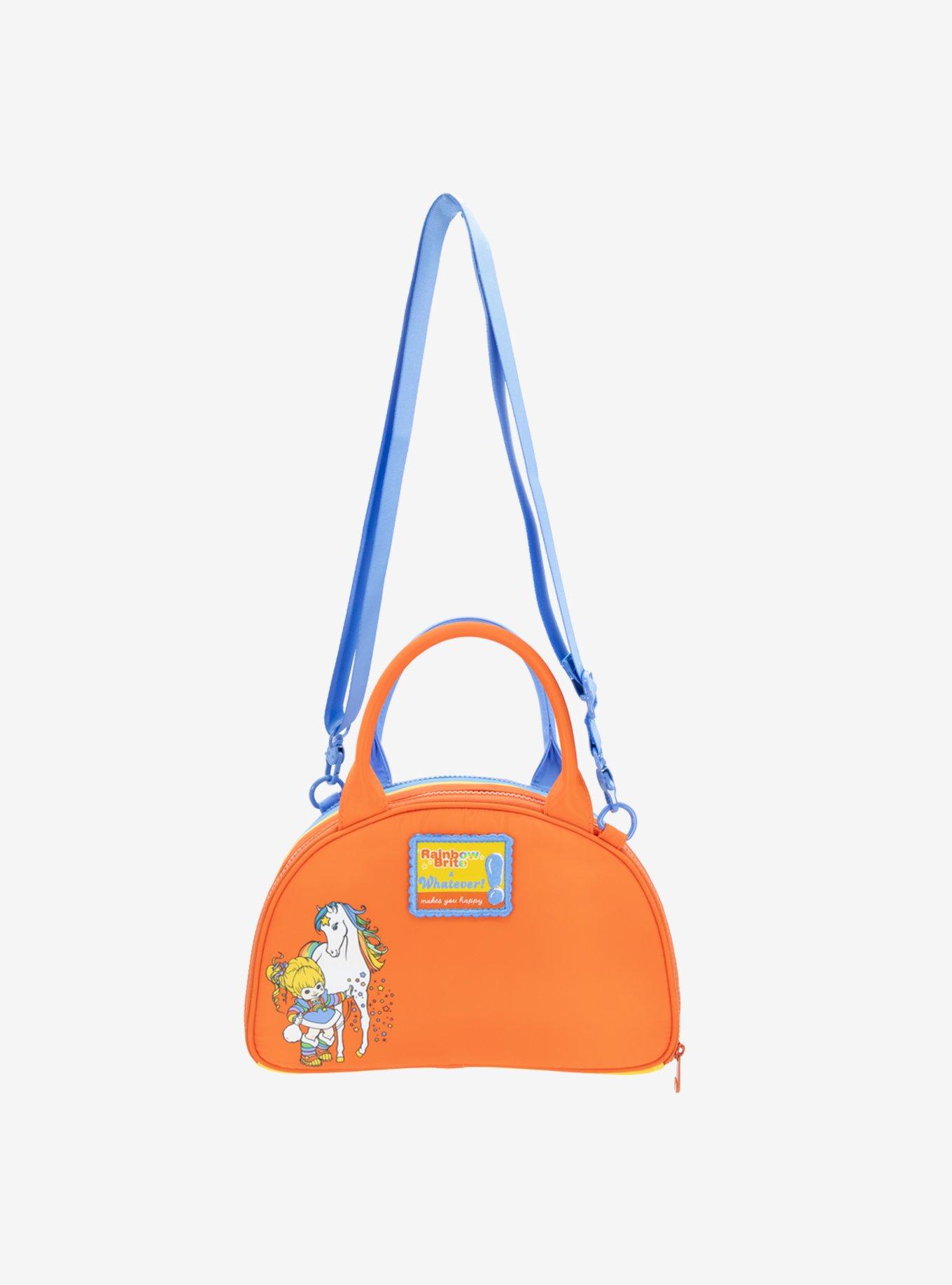 Whatever! Makes You Happy Rainbow Brite Characters Crossbody Bag, , alternate