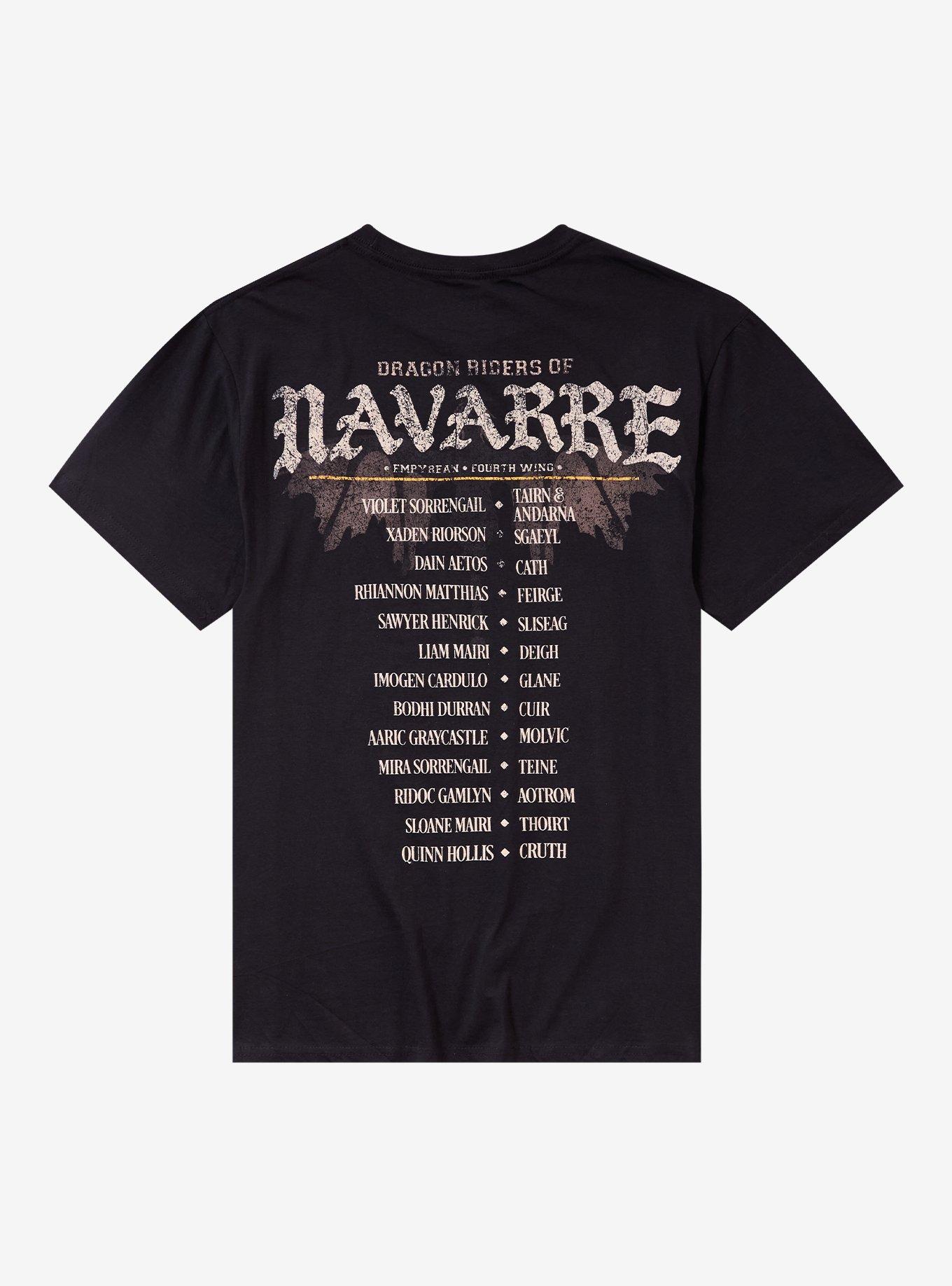 Fourth Wing Violet's Dragons T-Shirt, , hi-res