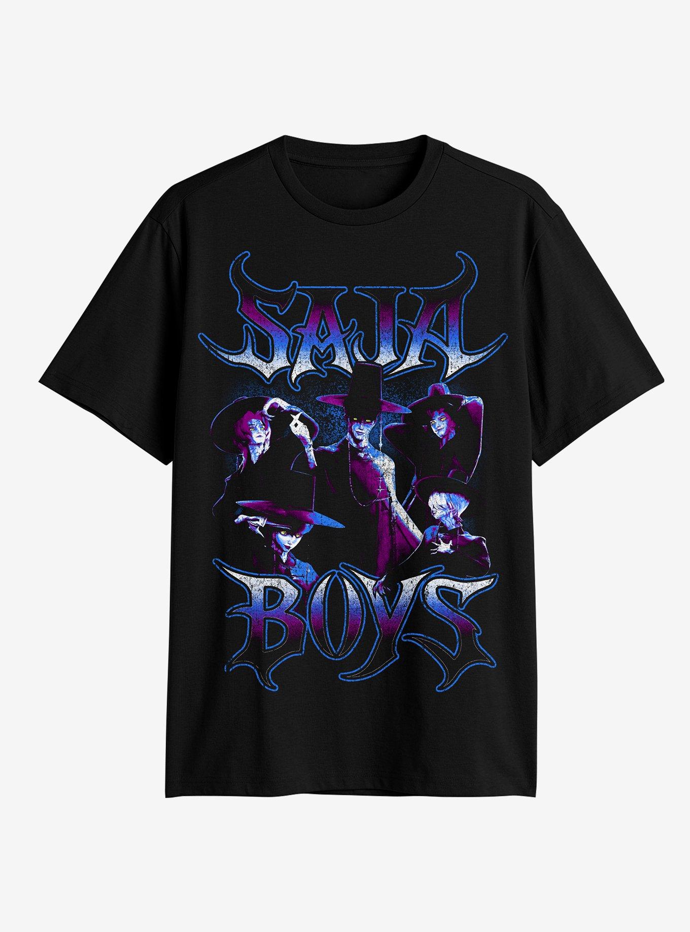 KPop Demon Hunters Saja Boys Group Portrait T-Shirt - BoxLunch Exclusive, , hi-res