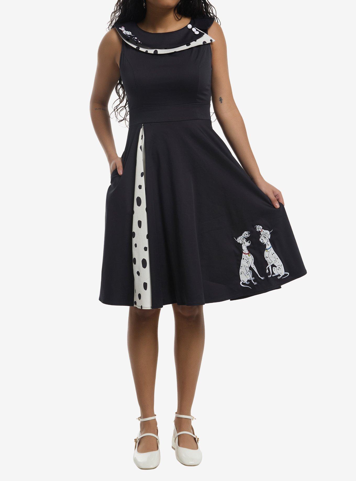 Her Universe Disney 101 Dalmatians Polka Dot Retro Dress Her Universe Exclusive, , hi-res