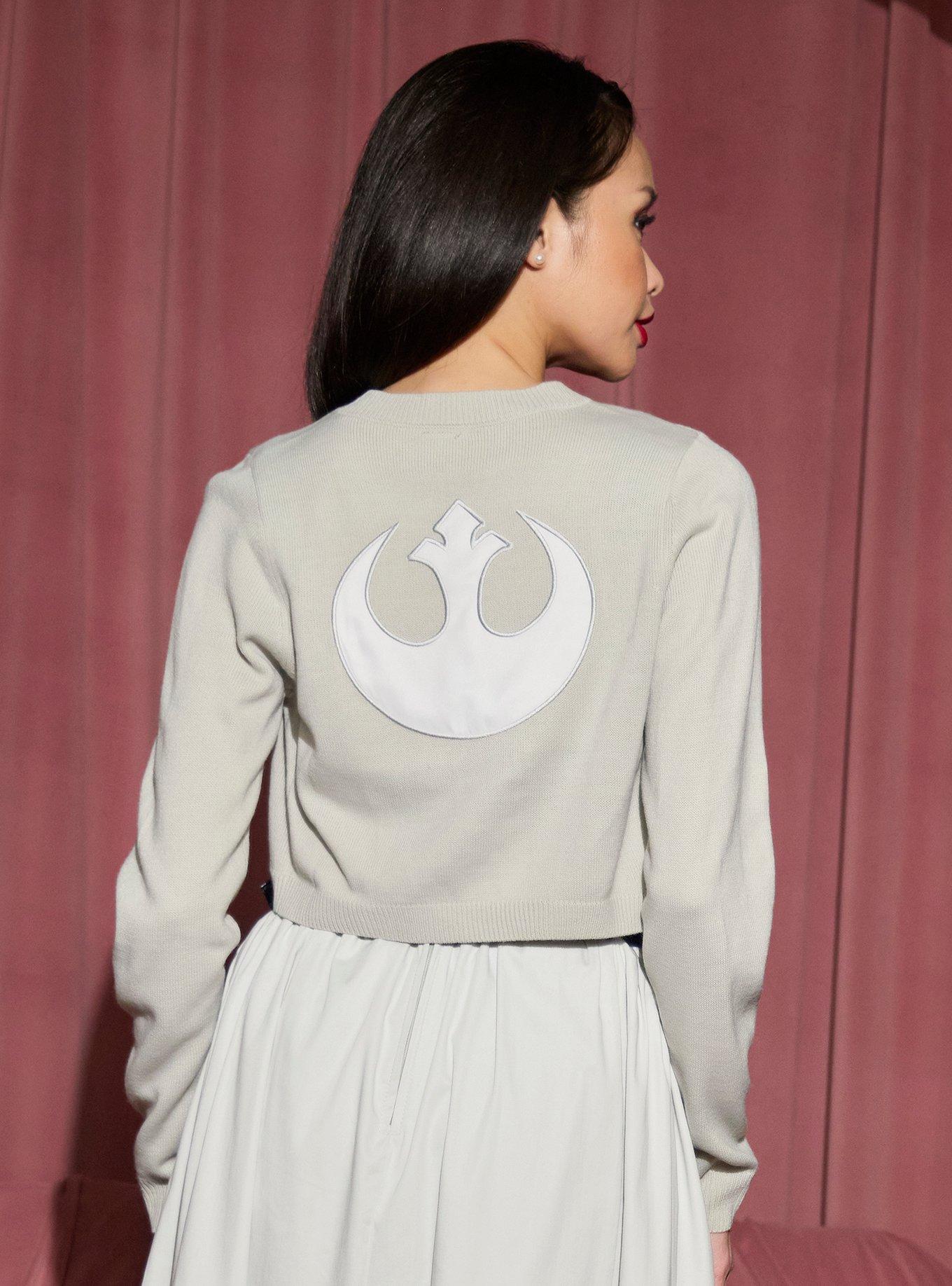 Her Universe Star Wars Princess Leia Crop Shrug Her Universe Exclusive, , hi-res