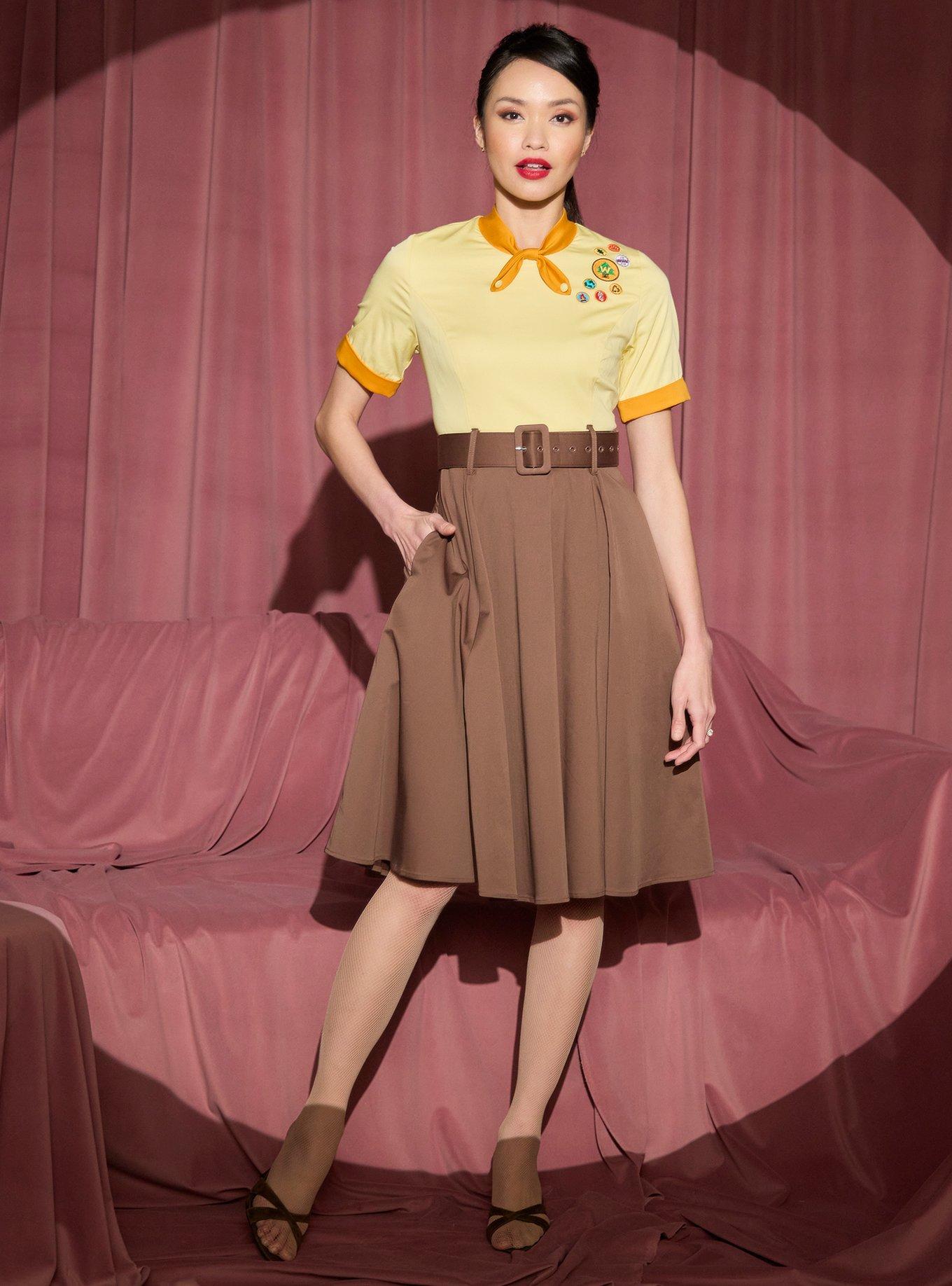 Her Universe Disney Pixar Up Russell Belted Retro Dress Her Universe Exclusive, , hi-res