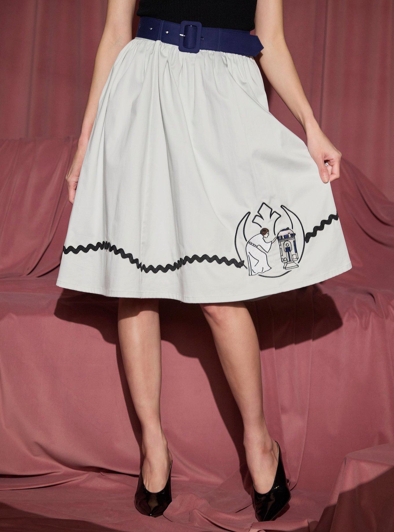 Her Universe Star Wars Princess Leia & R2-D2 Retro Poodle Skirt Her Universe Exclusive, , hi-res