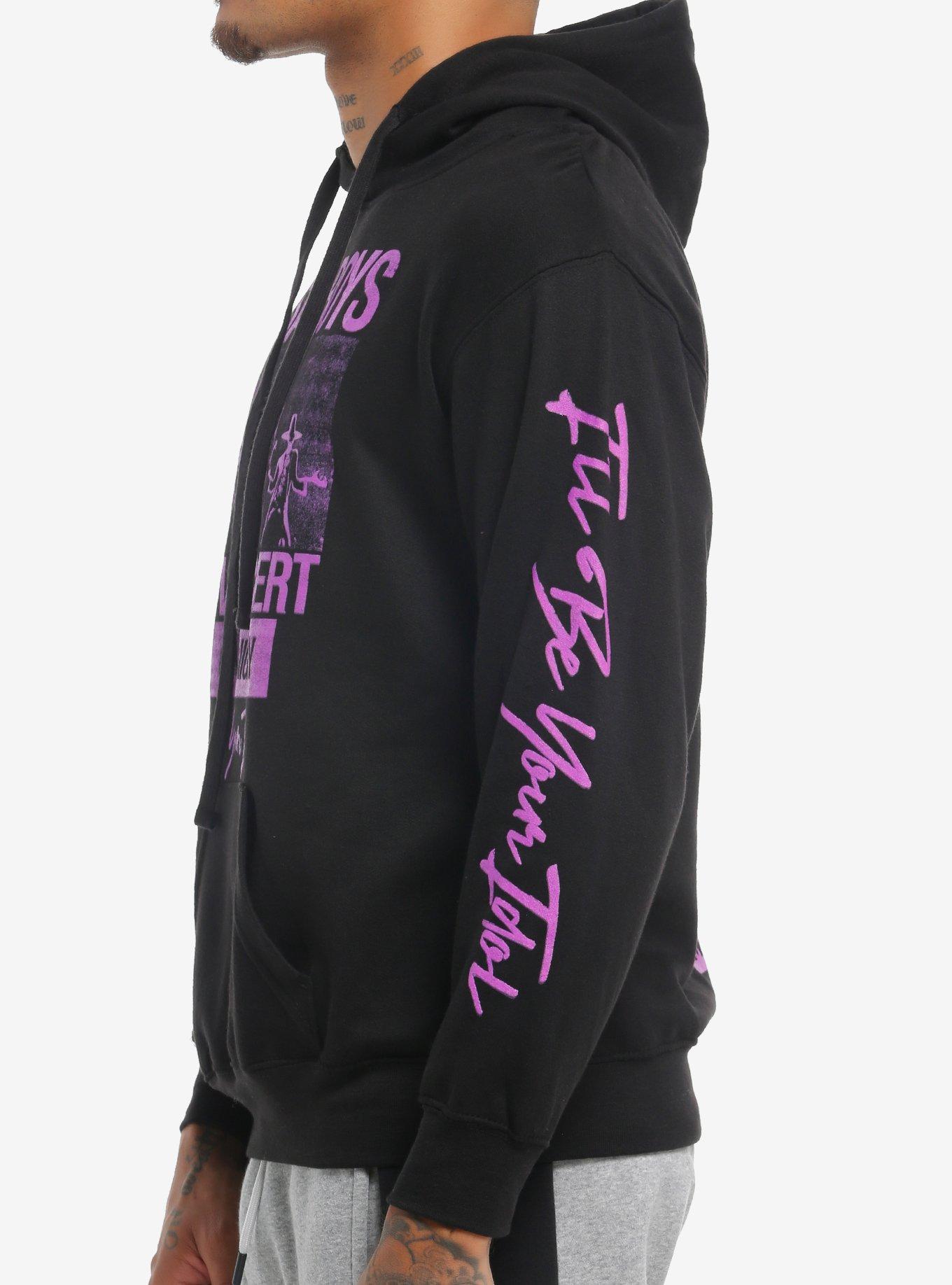 KPop Demon Hunters Saja Boys Concert Hoodie, BLACK, alternate