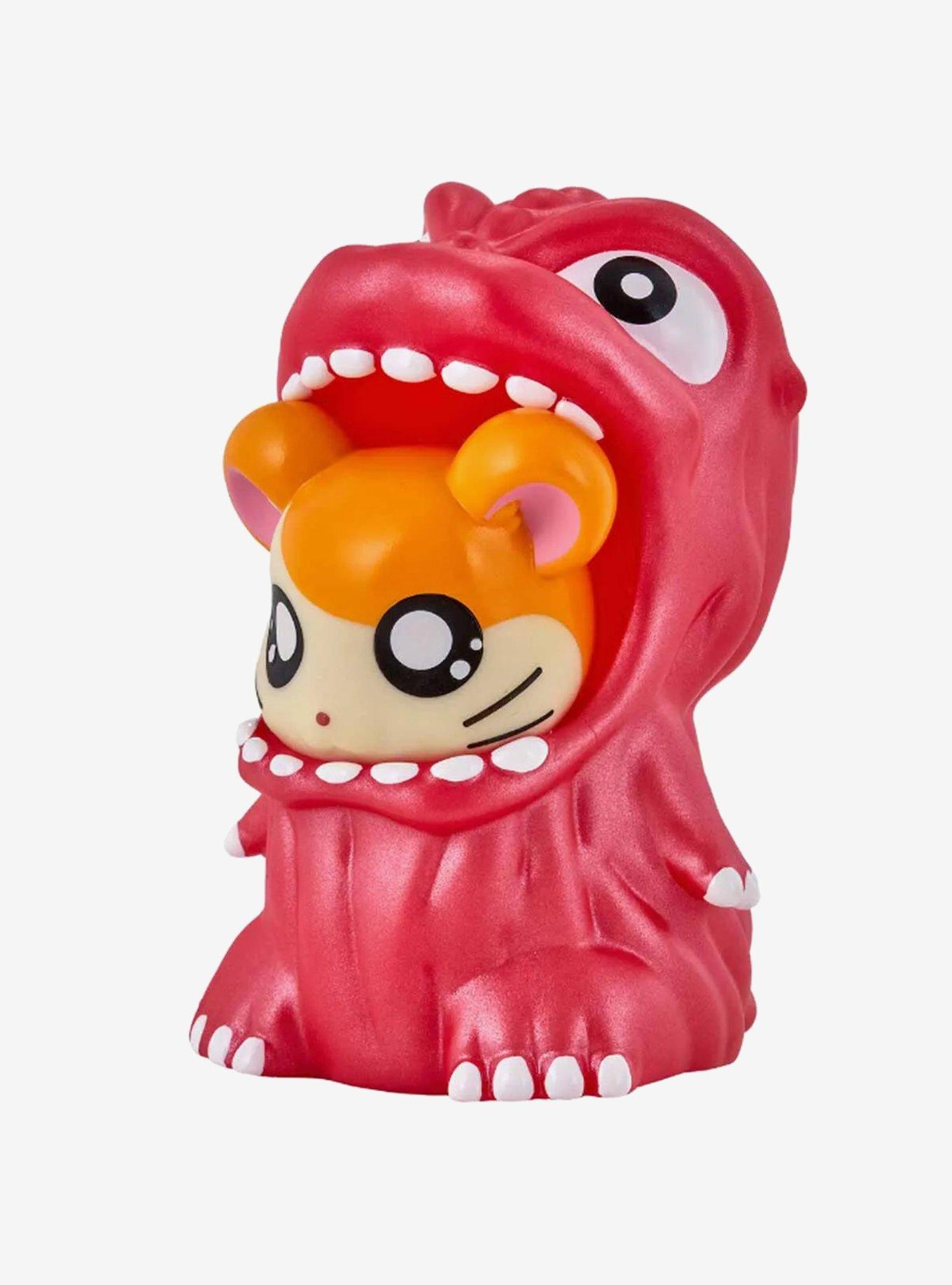 Bandai Namco Godzilla x Hamtaro Movie Monster Series Godziham-kun Figure (Metallic Red Ver.), , alternate