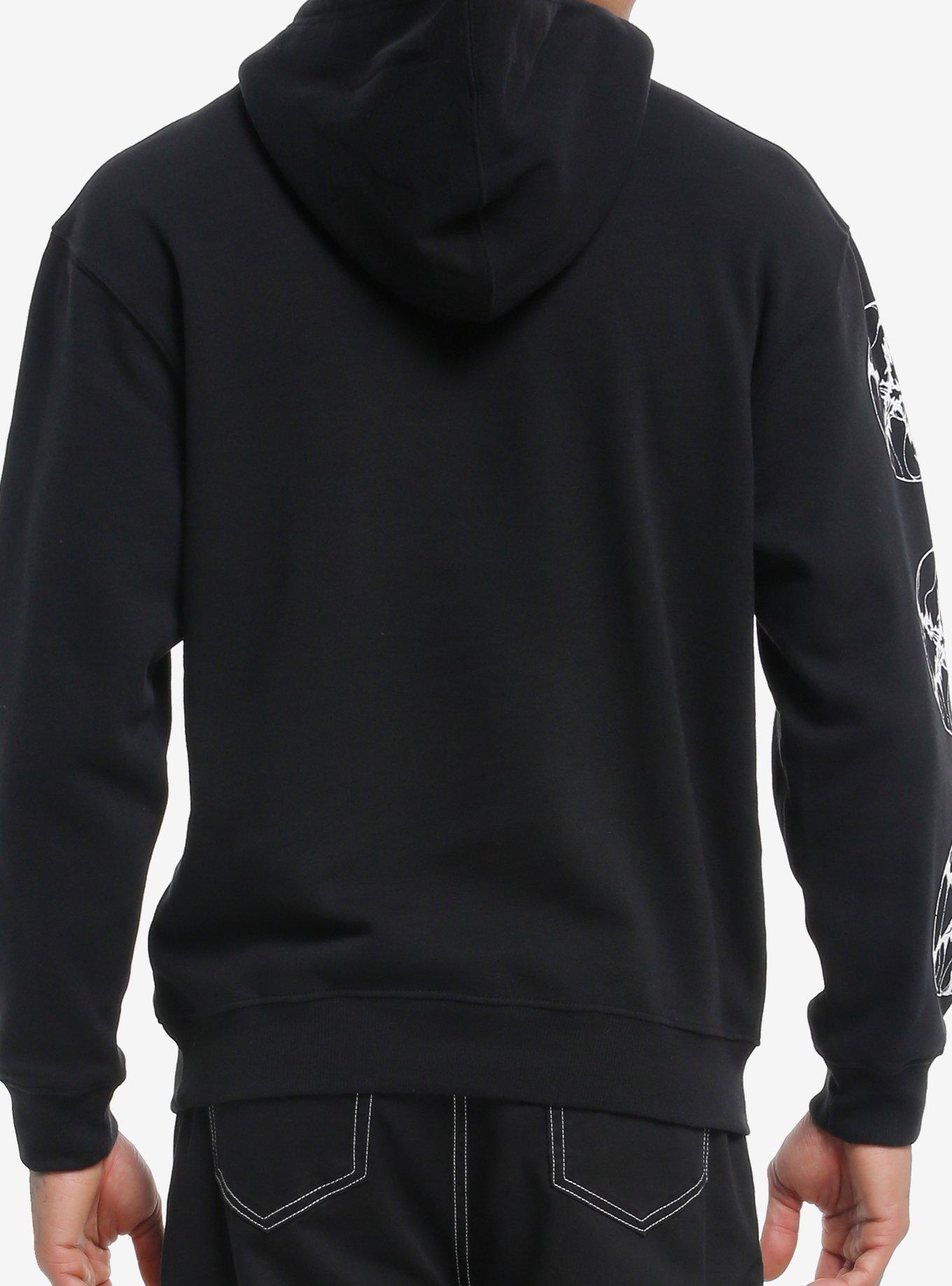 Bring Me The Horizon Star Logo Hoodie, BLACK, alternate