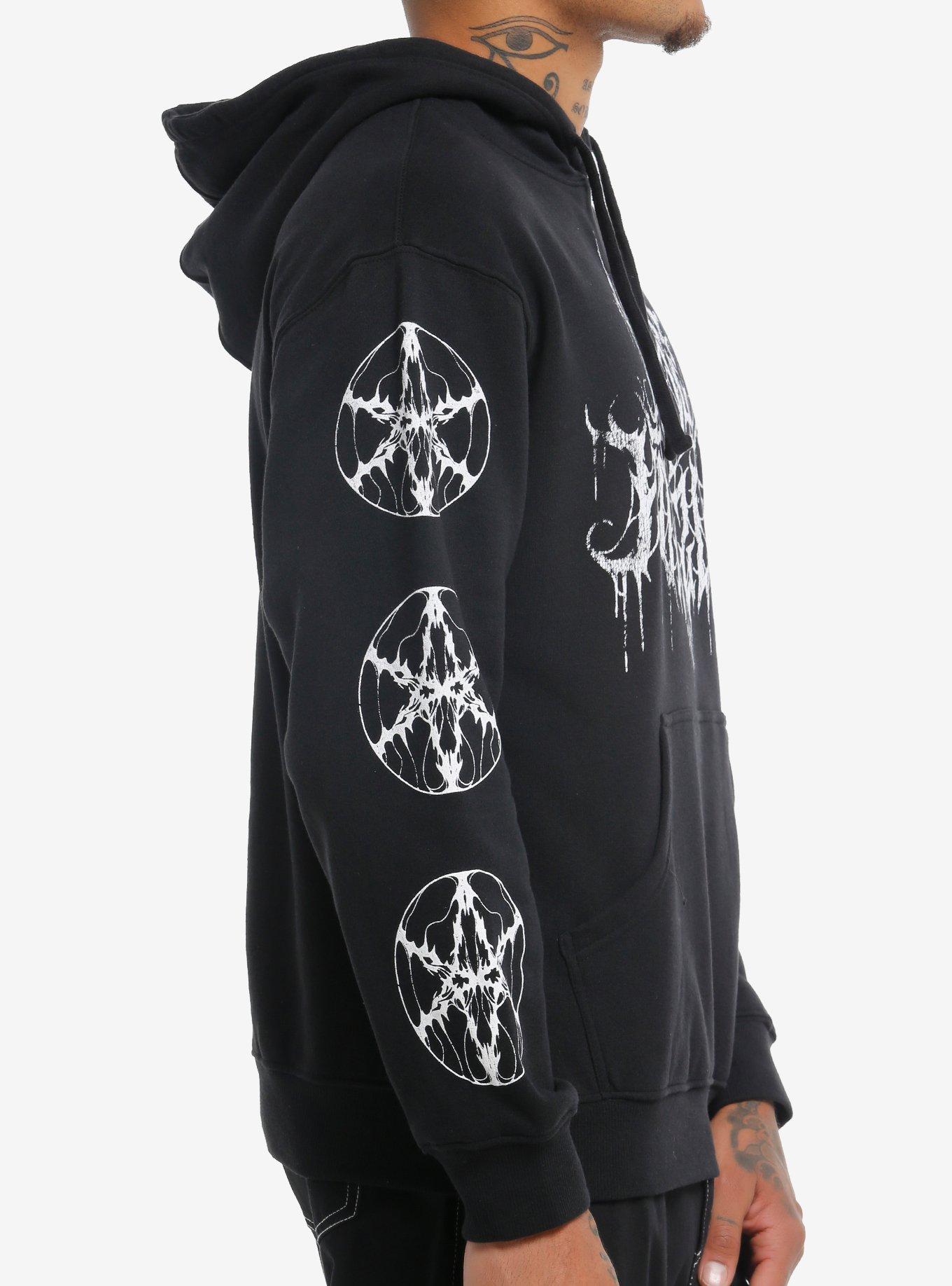Bring Me The Horizon Star Logo Hoodie, BLACK, alternate