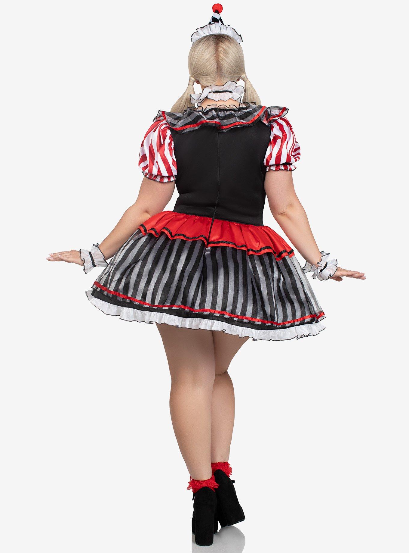 Darling Harlequin Plus Size Costume, MULTI COLOR, alternate