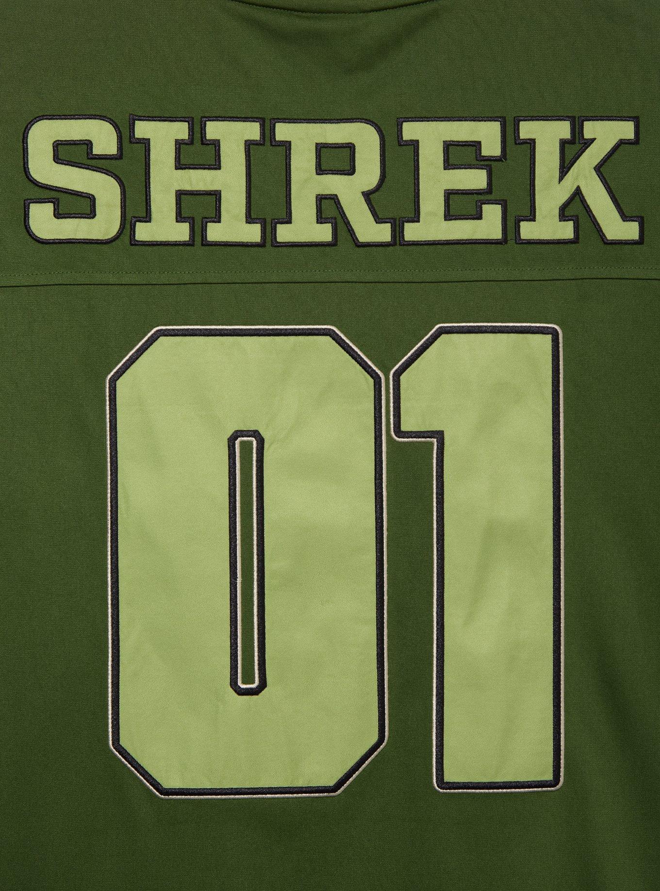 DreamWorks Shrek Football Jersey - BoxLunch Exclusive, GREEN, alternate