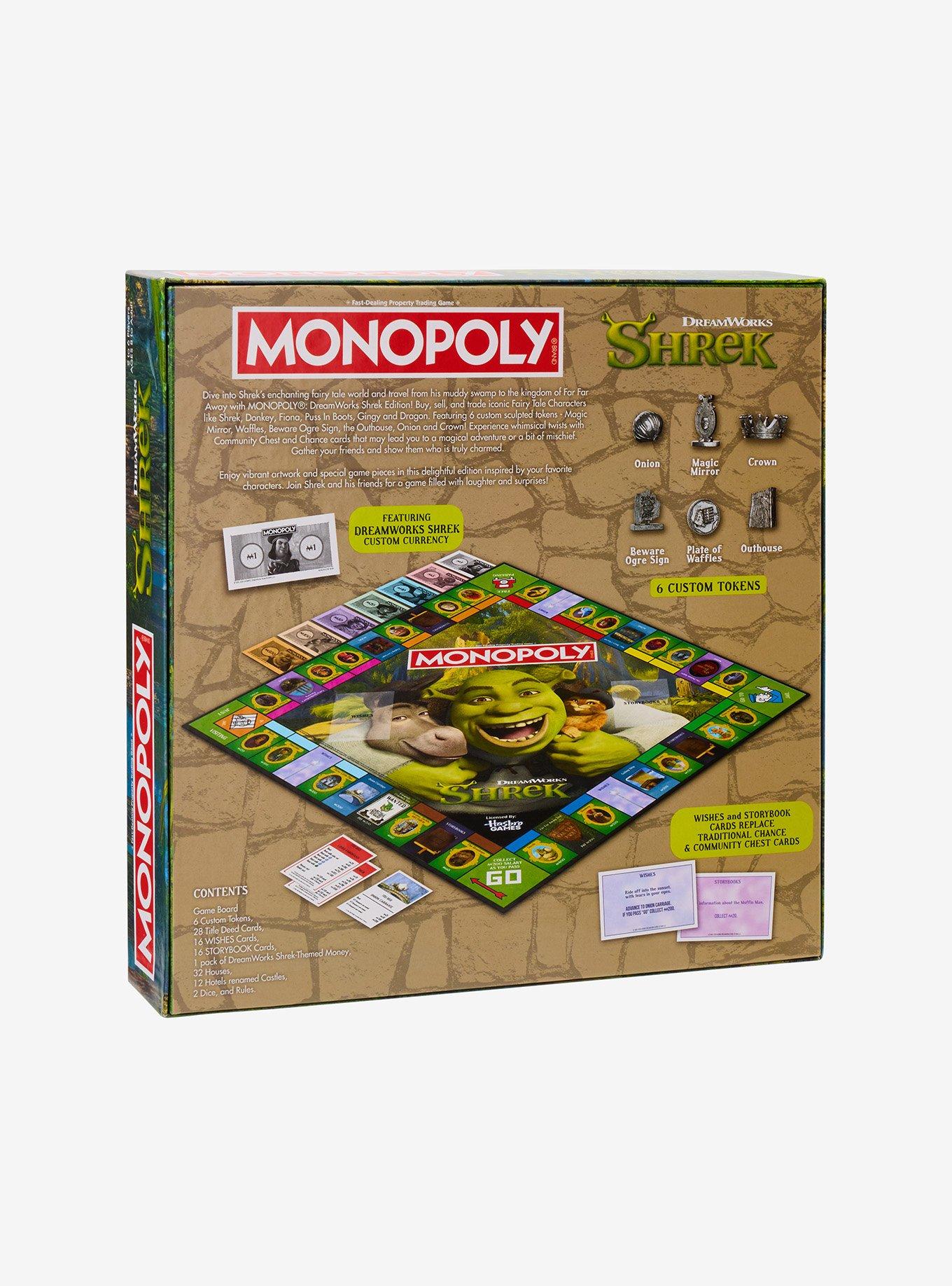 Monopoly: Shrek Edition Board Game, , hi-res