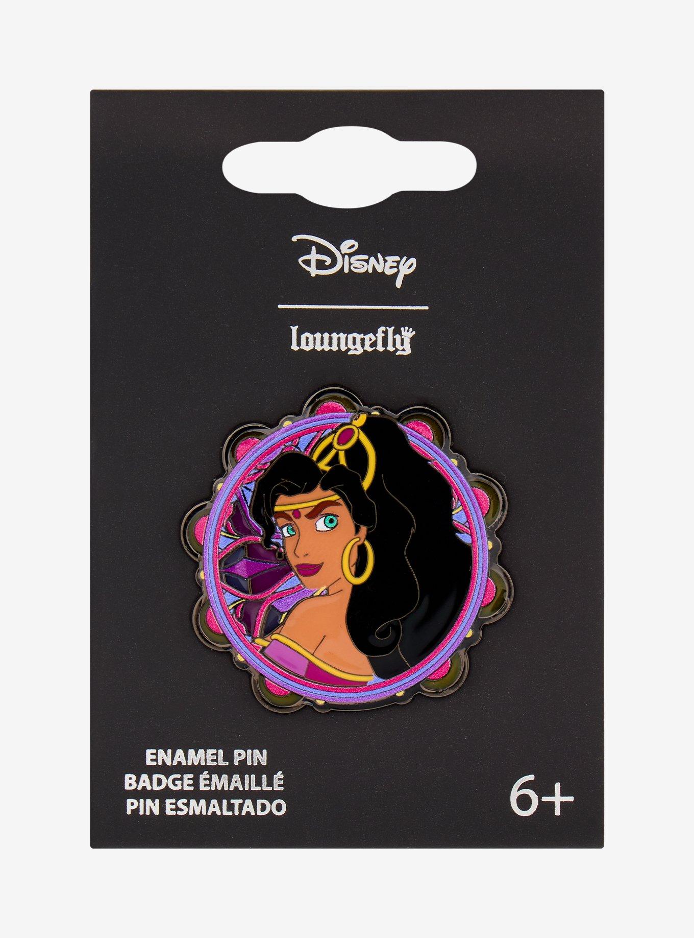 Loungefly Disney The Hunchback Of Notre Dame Esmeralda Enamel Pin Hot Topic Exclusive, , hi-res
