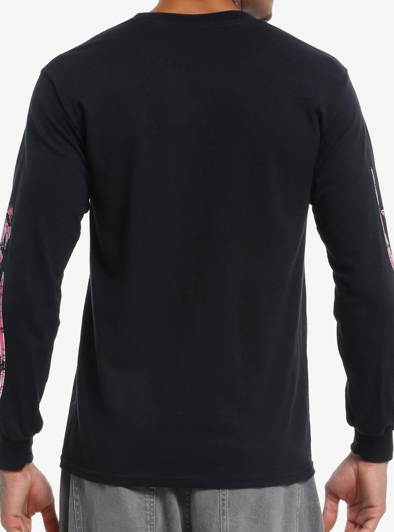 Marvel Hellverine Flames Long-Sleeve T-Shirt, BLACK, alternate