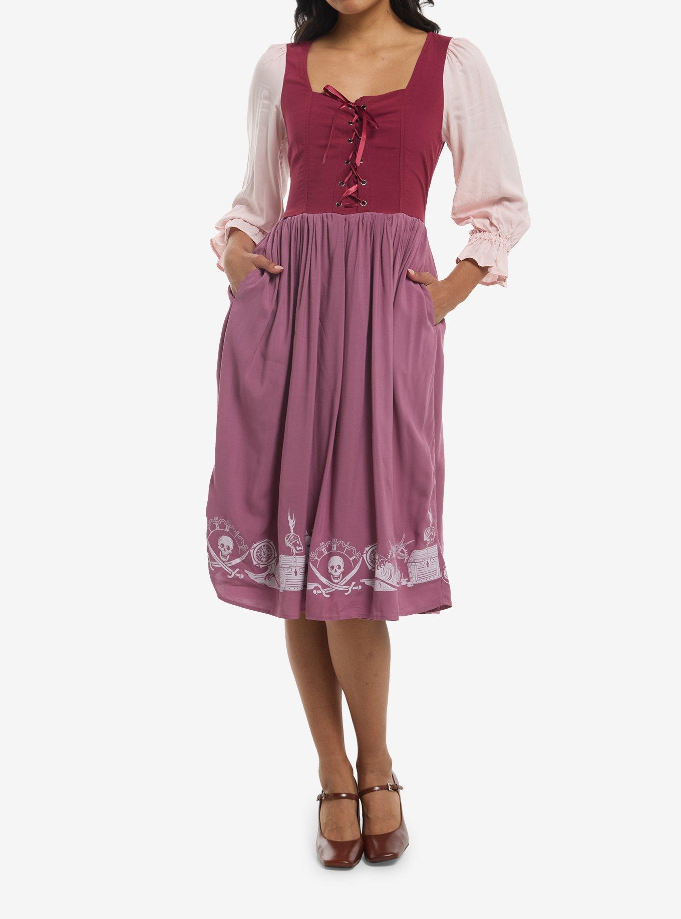 Her Universe Disney Pirates Of The Caribbean Lace-Up Dress, , hi-res