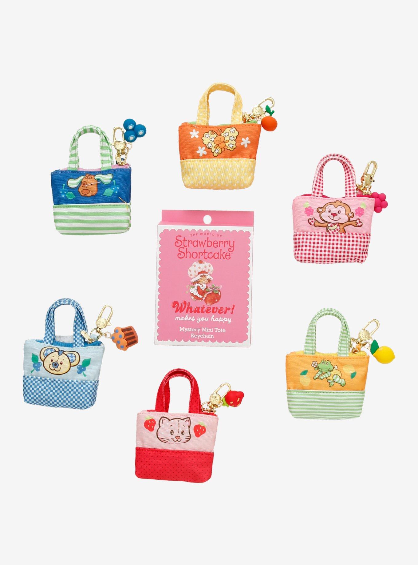 Whatever! Makes You Happy Strawberry Shortcake Mini Tote Blind Box Charm, , hi-res