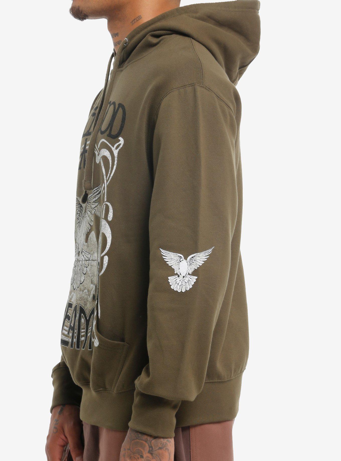 Fleetwood Mac Dreams Hoodie, ARMY GREEN, alternate