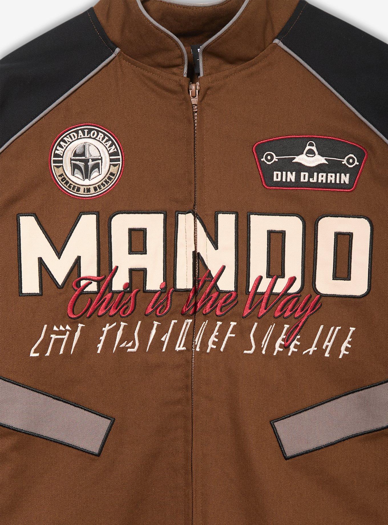Star Wars The Mandalorian Moto Jacket - BoxLunch Exclusive, BROWN, alternate