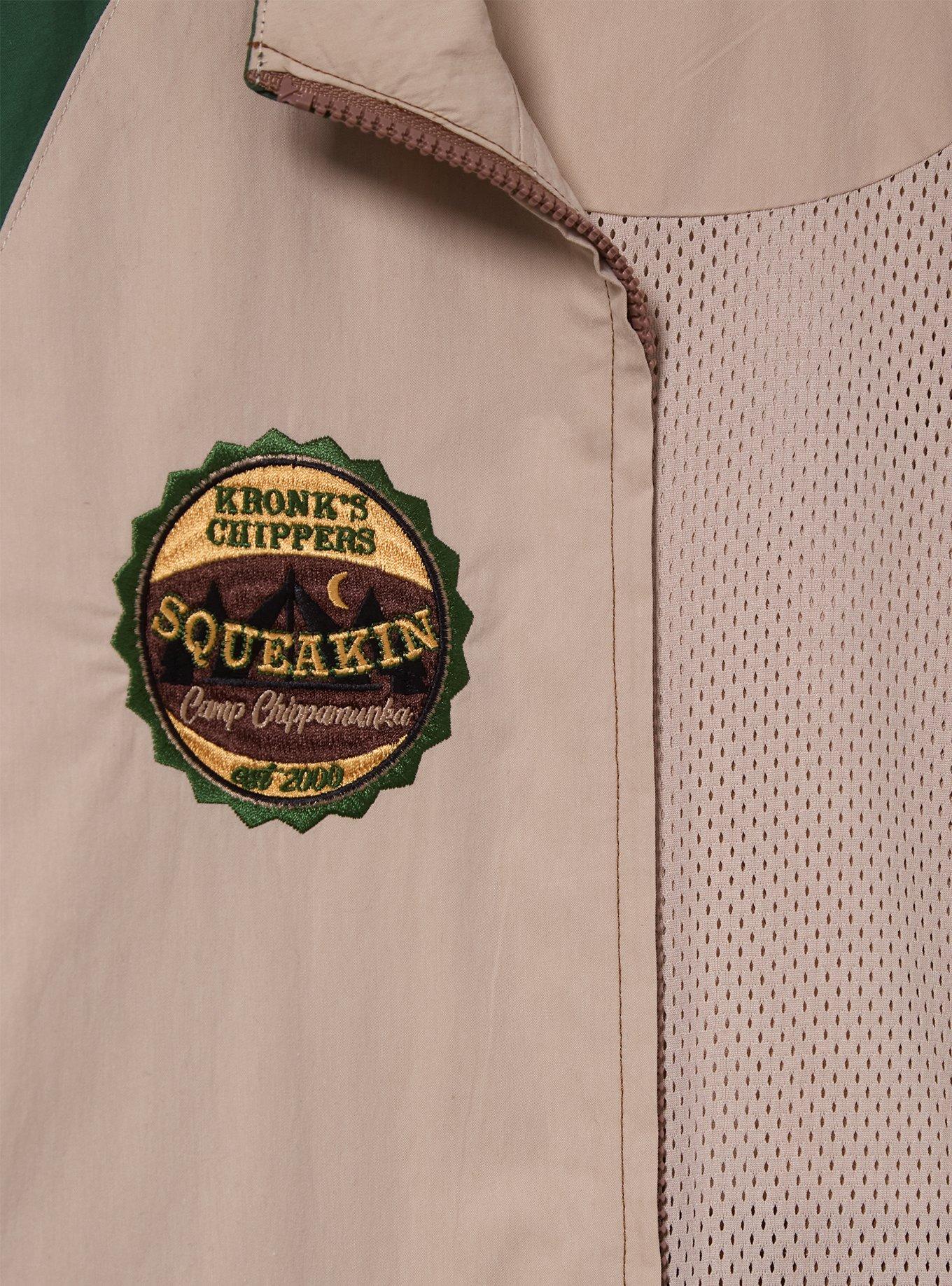 Disney Kronk's New Groove Camp Chippamunka Windbreaker - BoxLunch Exclusive, BROWN, alternate