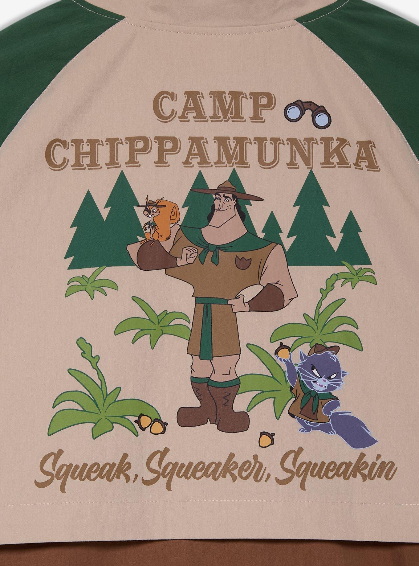 Disney Kronk's New Groove Camp Chippamunka Windbreaker - BoxLunch Exclusive, BROWN, alternate