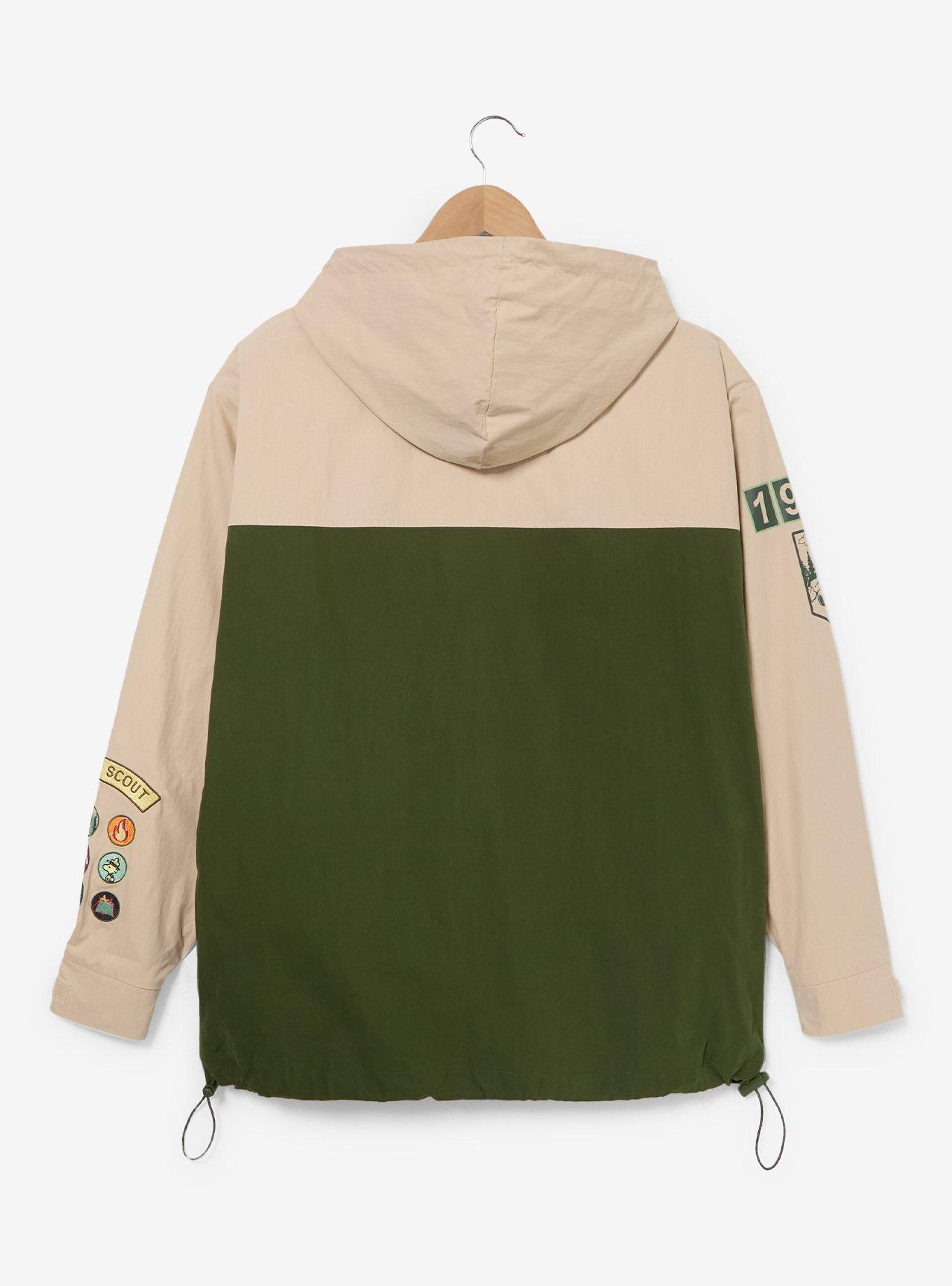 Peanuts Beagle Scouts Badges Color Block Windbreaker - BoxLunch Exclusive, , hi-res