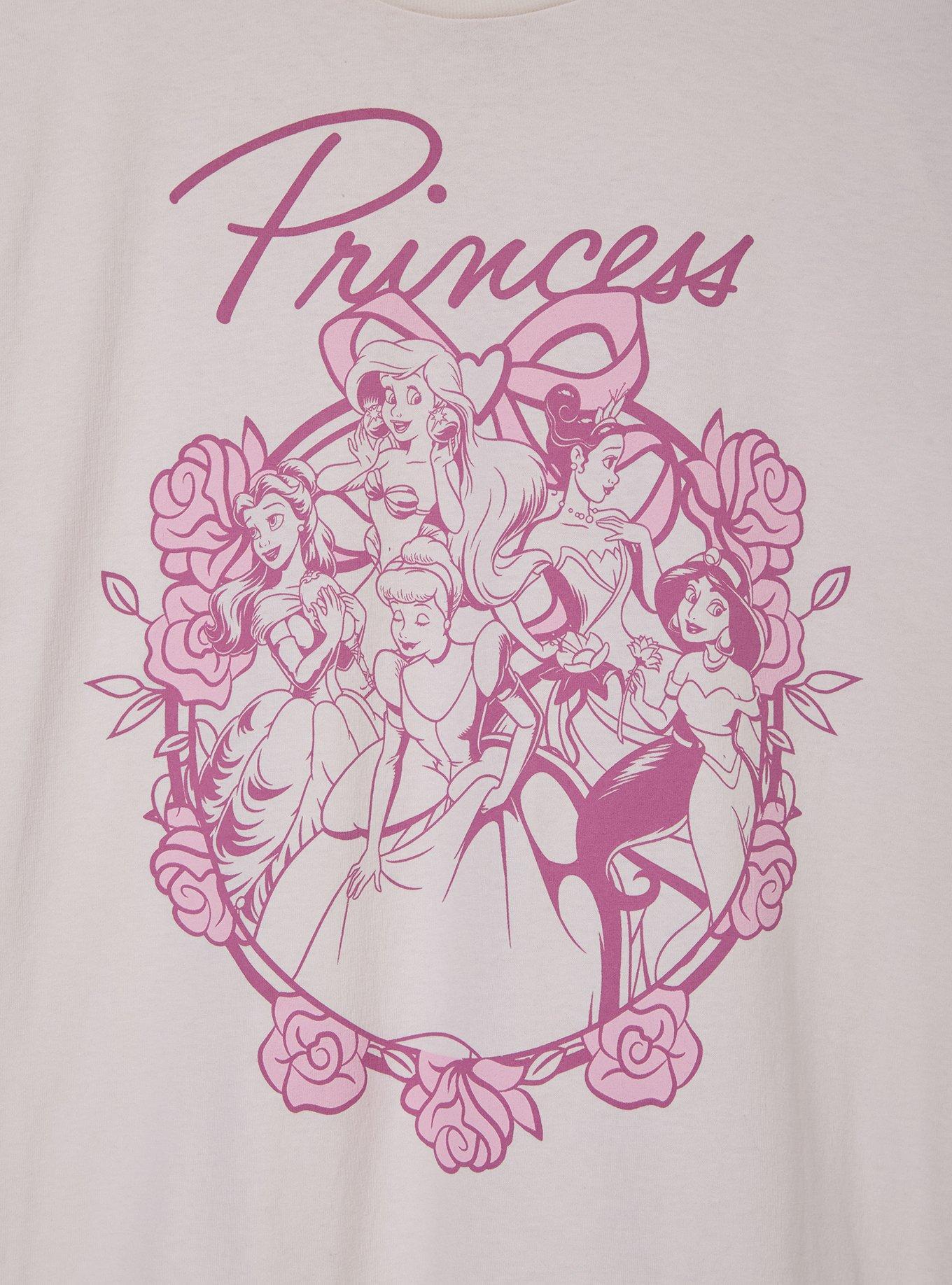 Disney Princess Tonal Frame Women's T-Shirt - BoxLunch Exclusive, , hi-res