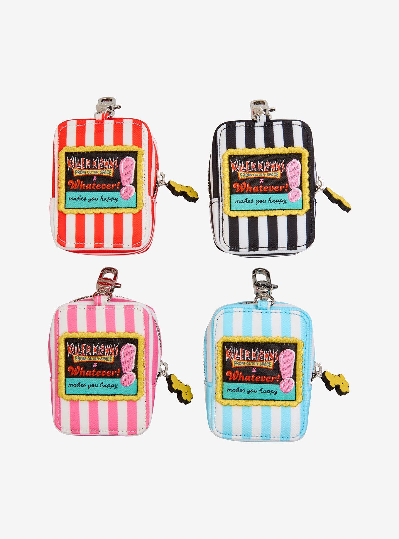 Whatever! Makes You Happy x Killer Klowns From Outer Space Popcorn Blind Box Mini Ita Bag Charm