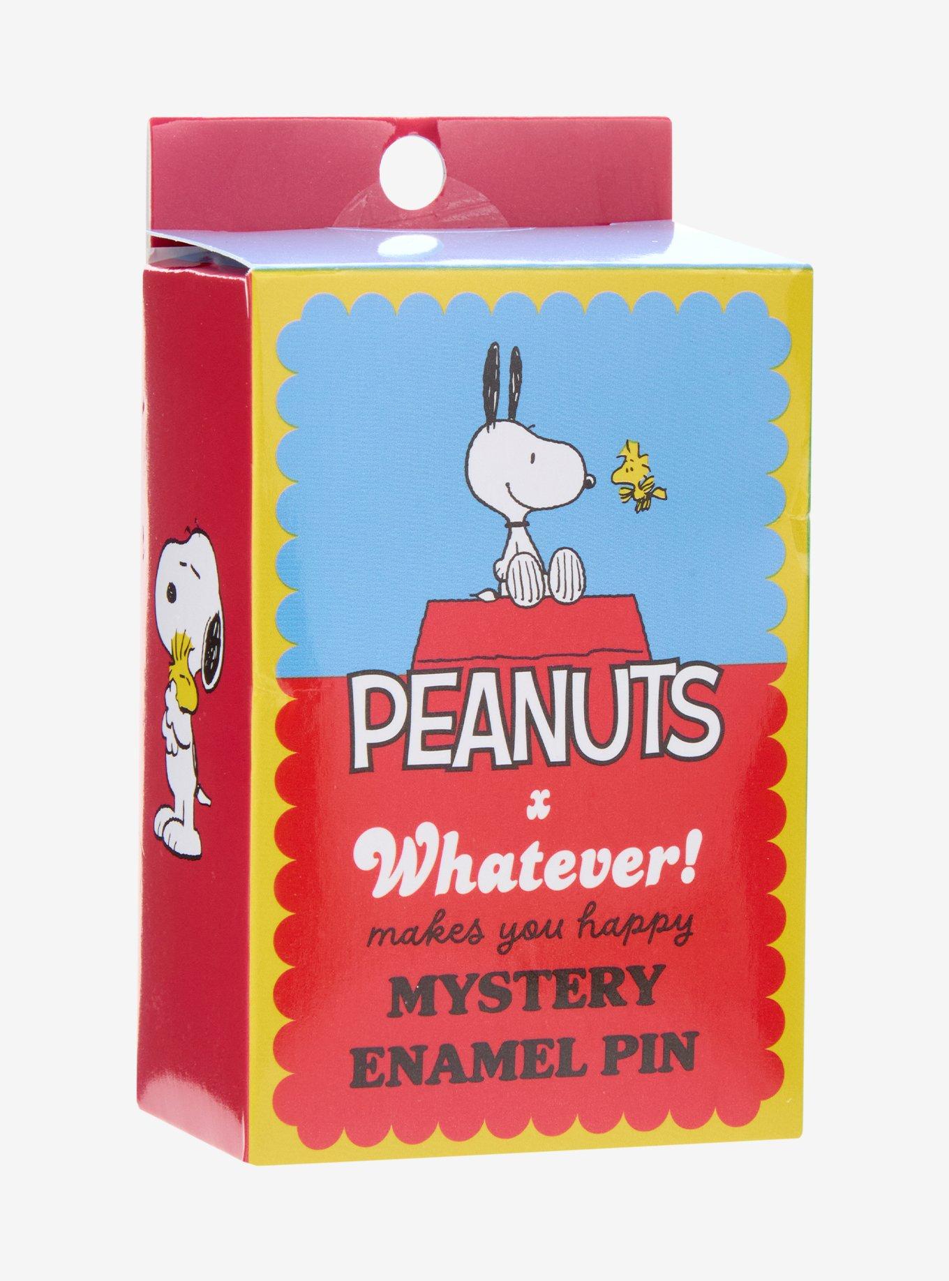 Whatever! Makes You Happy x Peanuts Tote Bag Blind Box Enamel Pin - BoxLunch Exclusive, , alternate