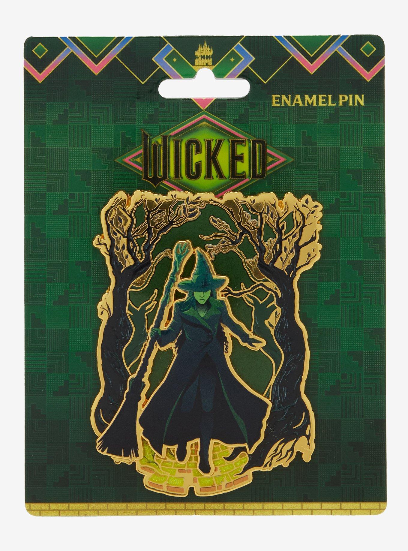 Wicked Elphaba Broom Scenic Enamel Pin — BoxLunch Exclusive