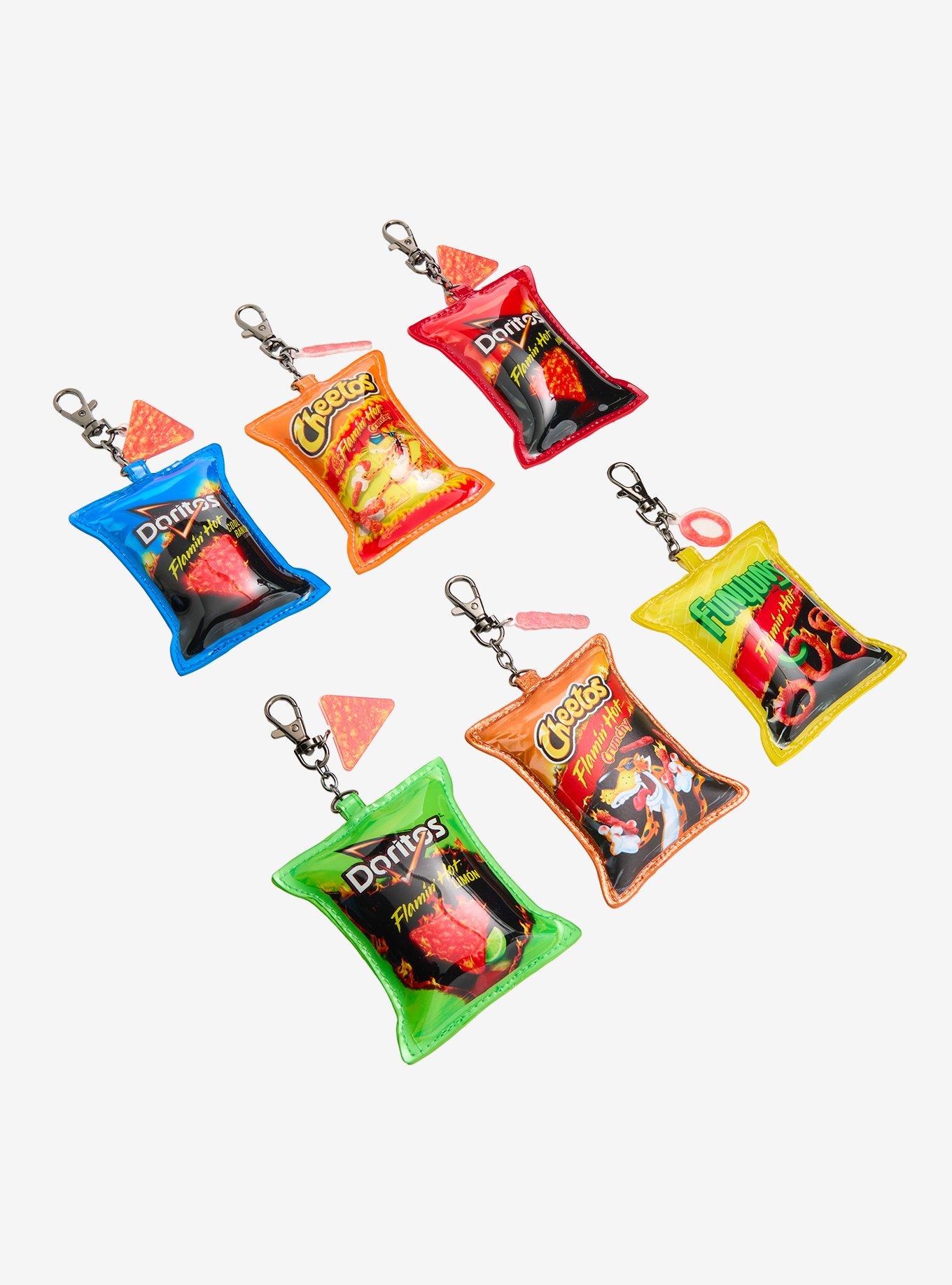 Frito-Lay Flamin' Hot Chips Blind Box Bag Charm Hot Topic Exclusive, , hi-res