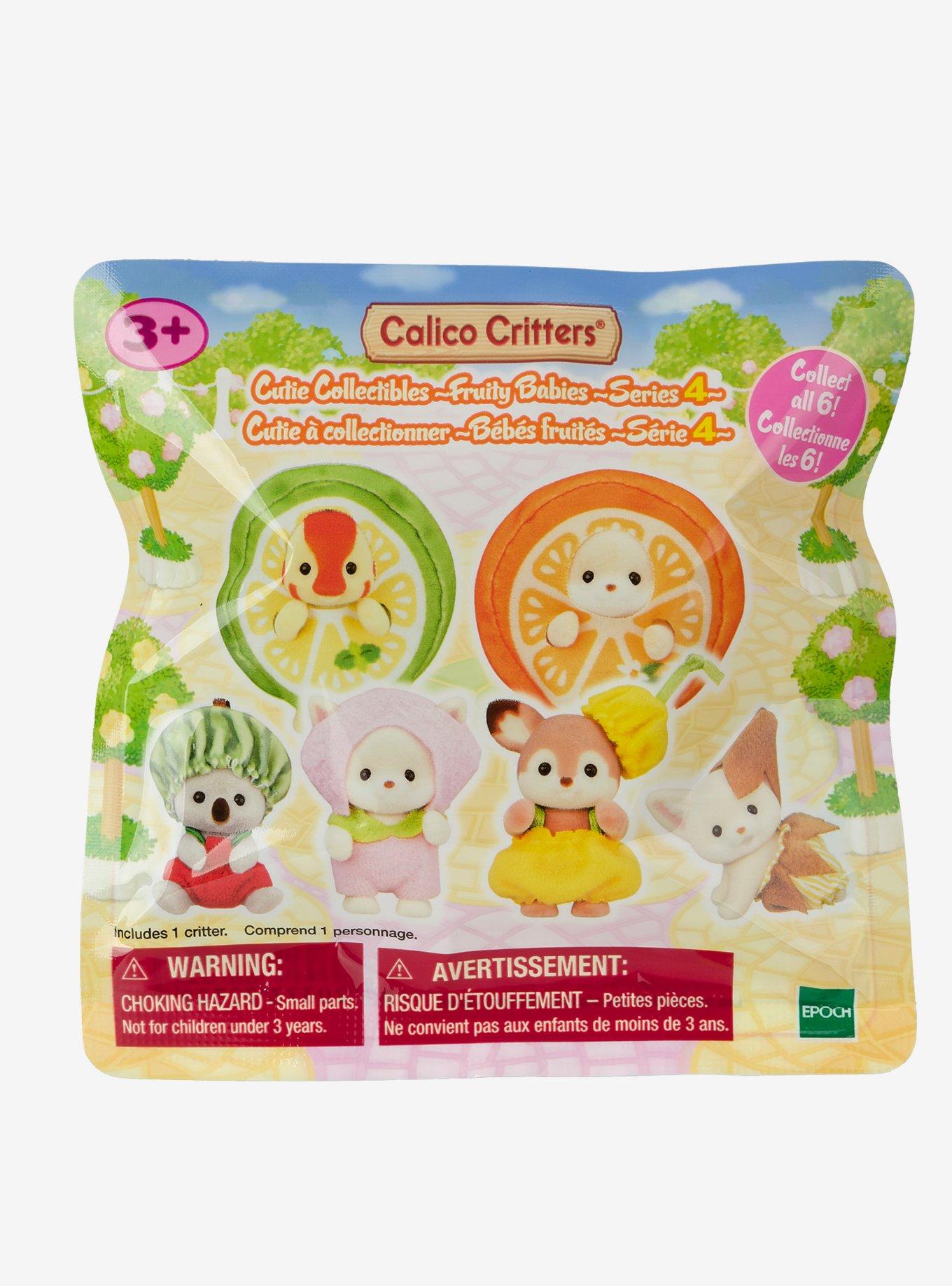 Calico Critters Cutie Collectibles Fruity Babies Series 4 Blind Bag Figure, , hi-res