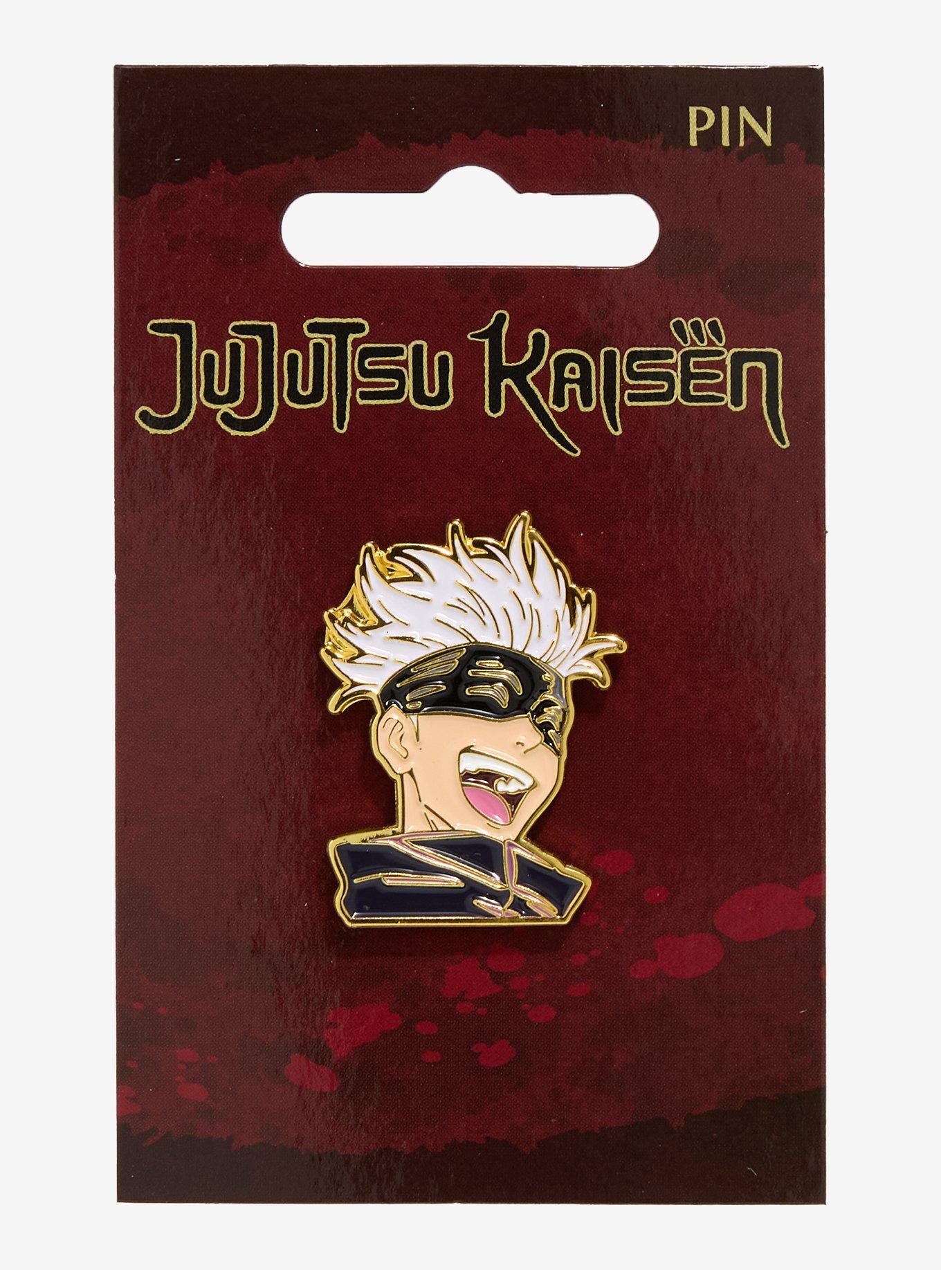 Jujutsu Kaisen Gojo Smile Enamel Pin, , hi-res