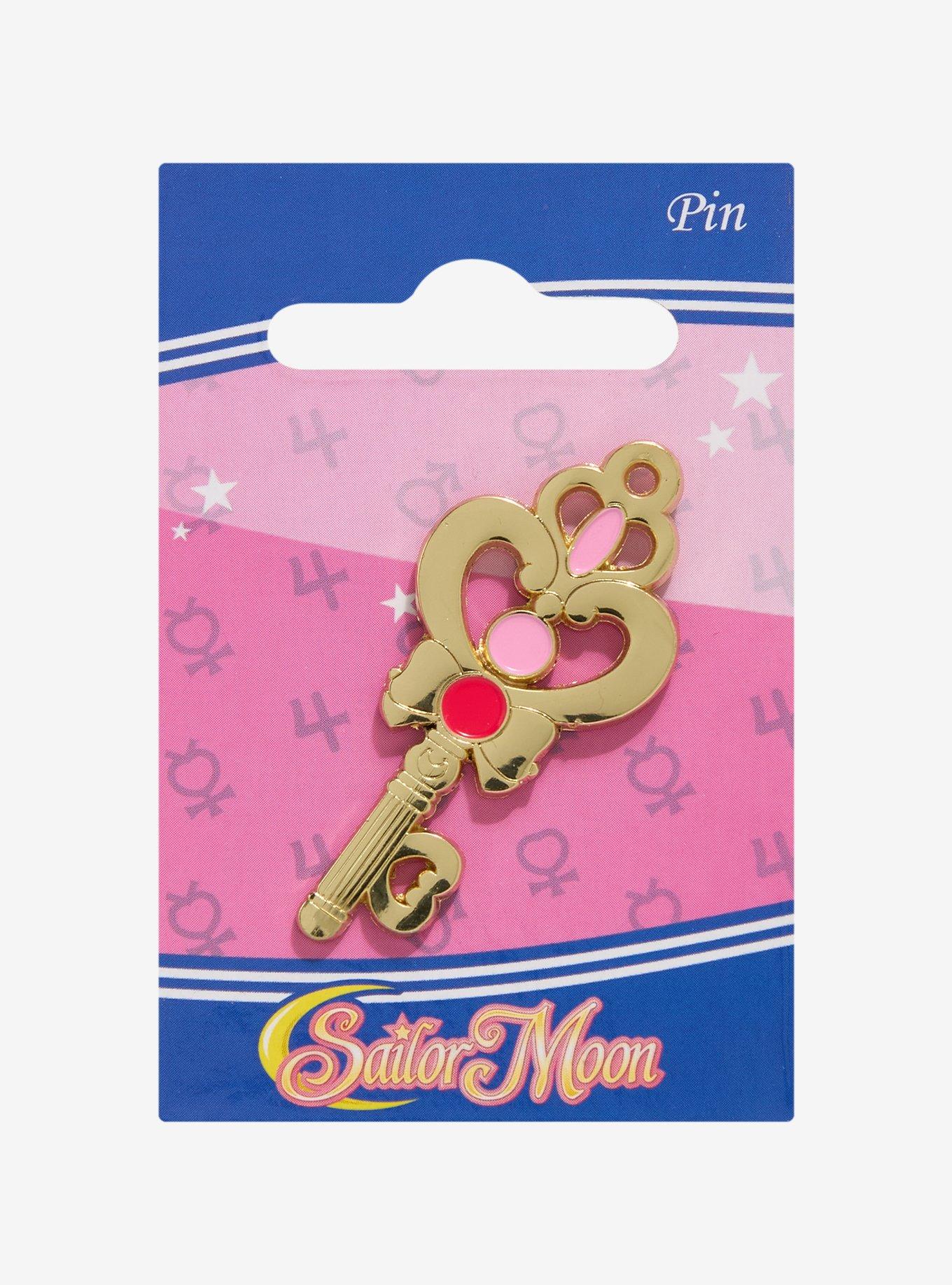 Pretty Guardian Sailor Moon Space-Time Key Enamel Pin, , hi-res